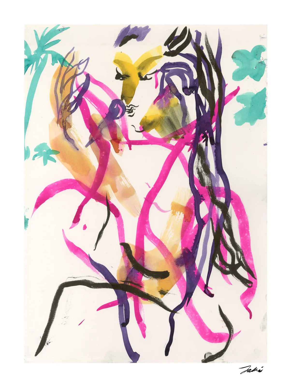 Jaki Doyka, Rosalia at Coachella 4.15.23 (#2), 2023