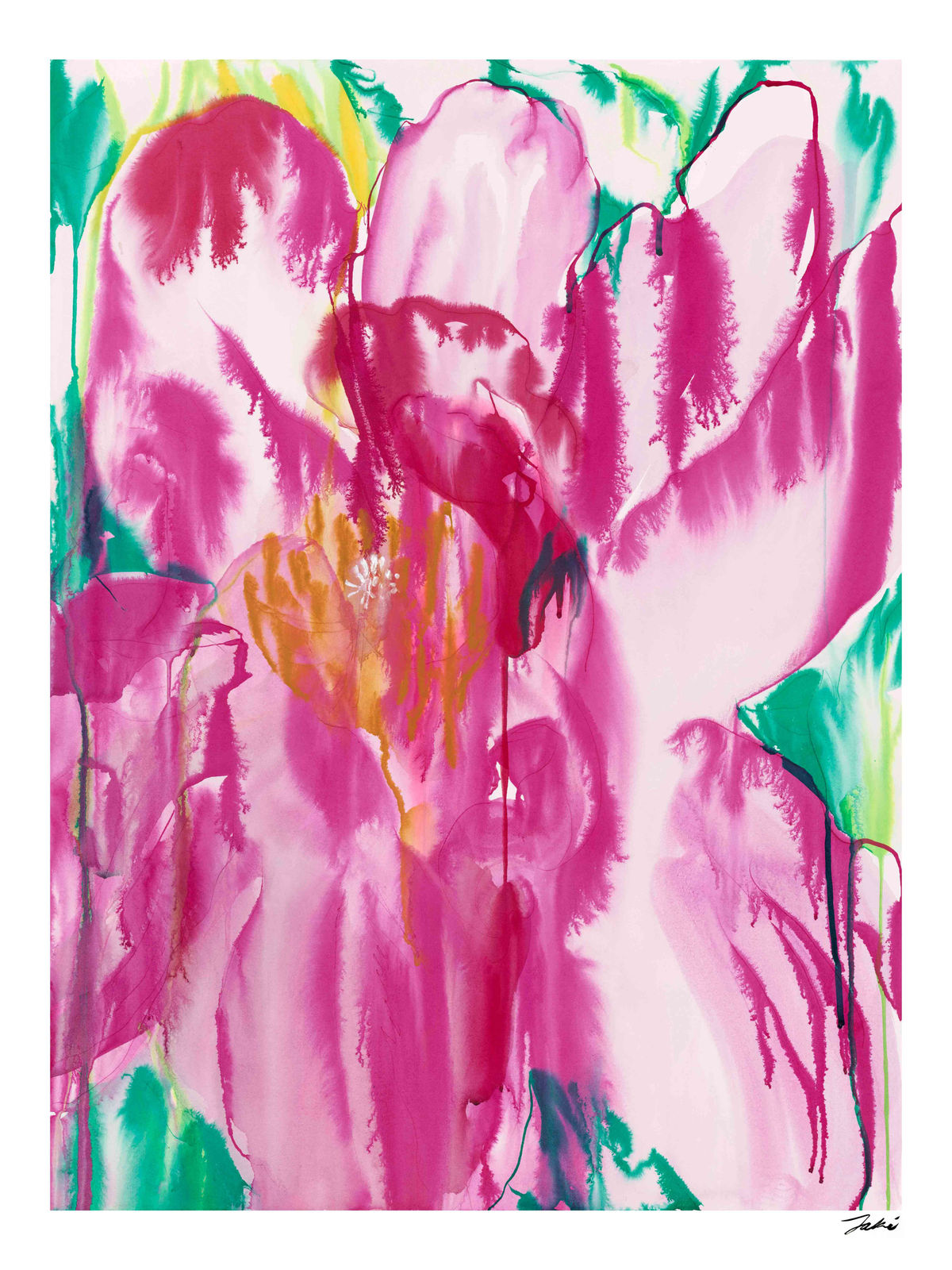 Jaki Doyka, China Rose #1 3.25.23 (Echo Park, CA USA), 2023