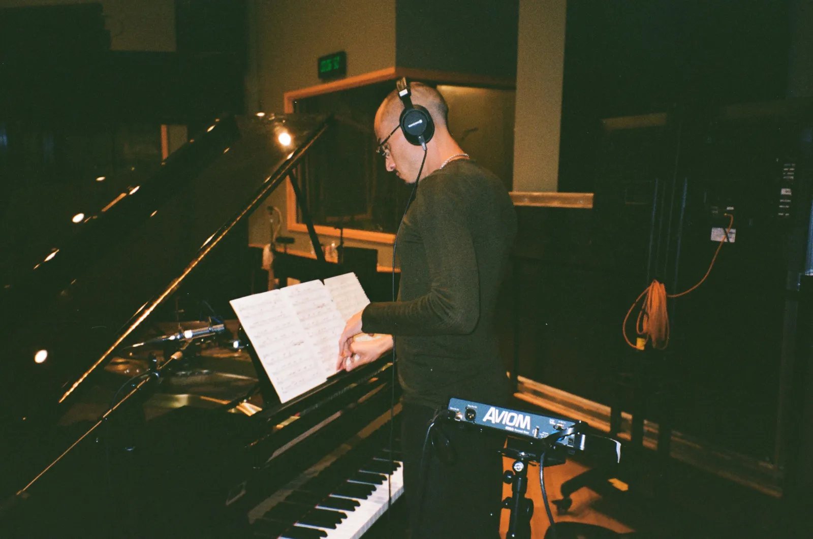 Isaac Wilson at Evergreen Studios with The Marlonius Jazz Orchestra 7.8.25 (Burbank, CA USA)