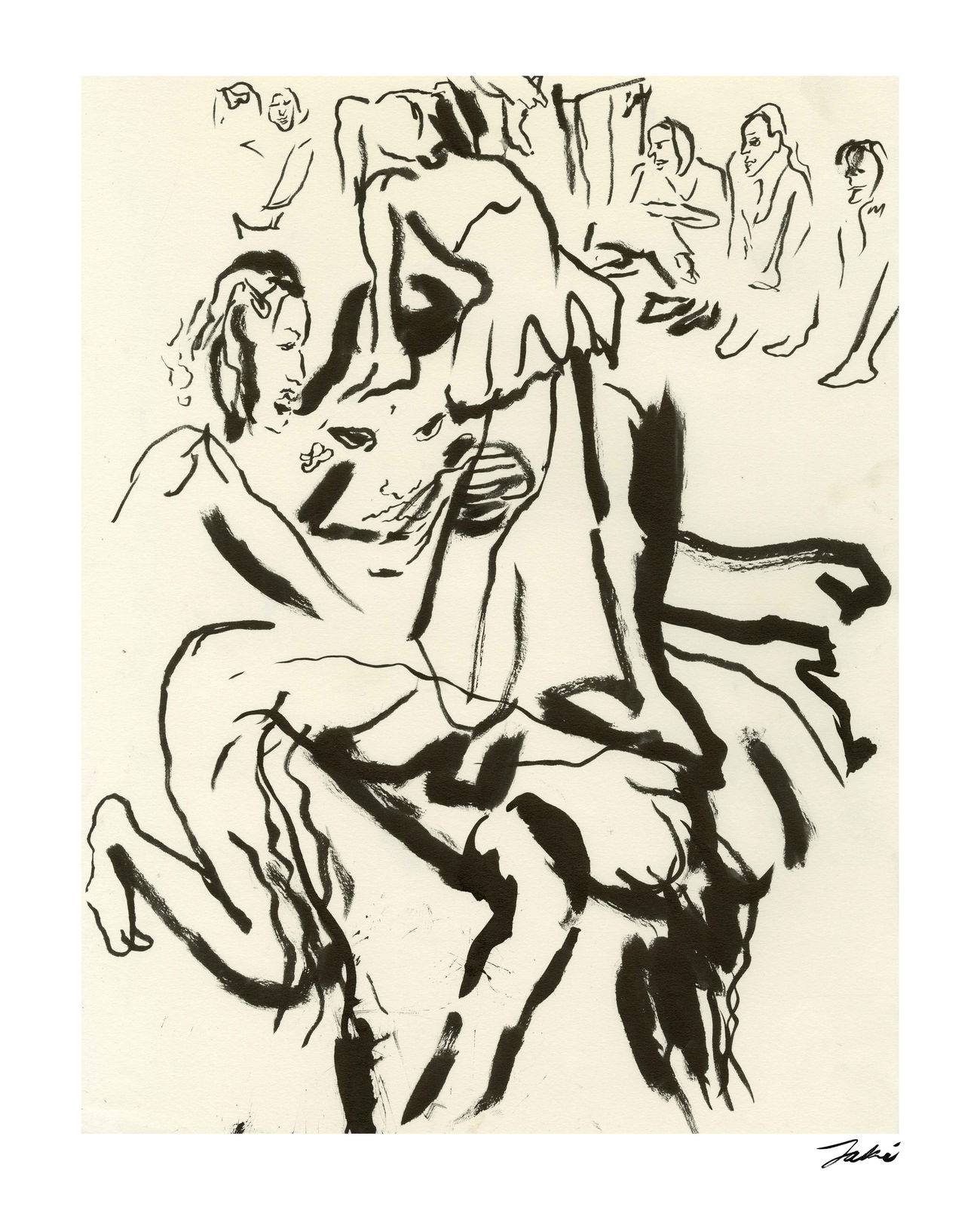 Jaki Doyka, Young Boy Dancing Group at WSA for "Rhizome Forever Party" 5.9.24 (#7), 2024