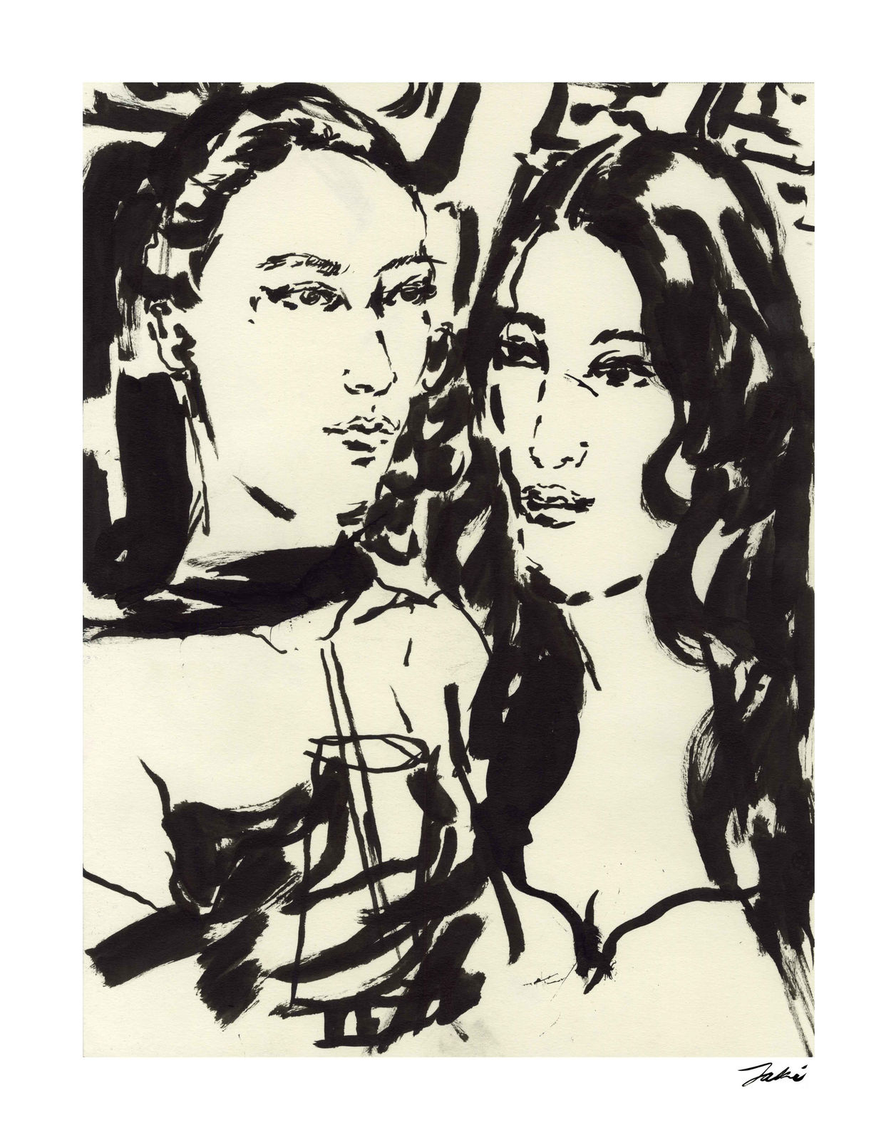 Jaki Doyka, Gutes Guterman and Ali Royals at Treasure Club 1.13.24, 2024