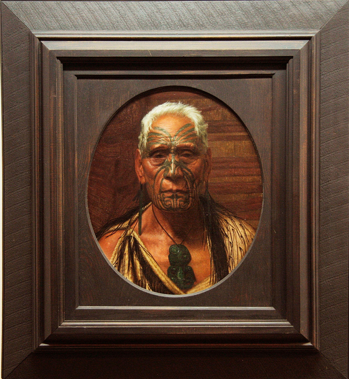 Charles Frederick Goldie, Portrait of Kamariera Te Hau Takiri Wharepapa, 1910