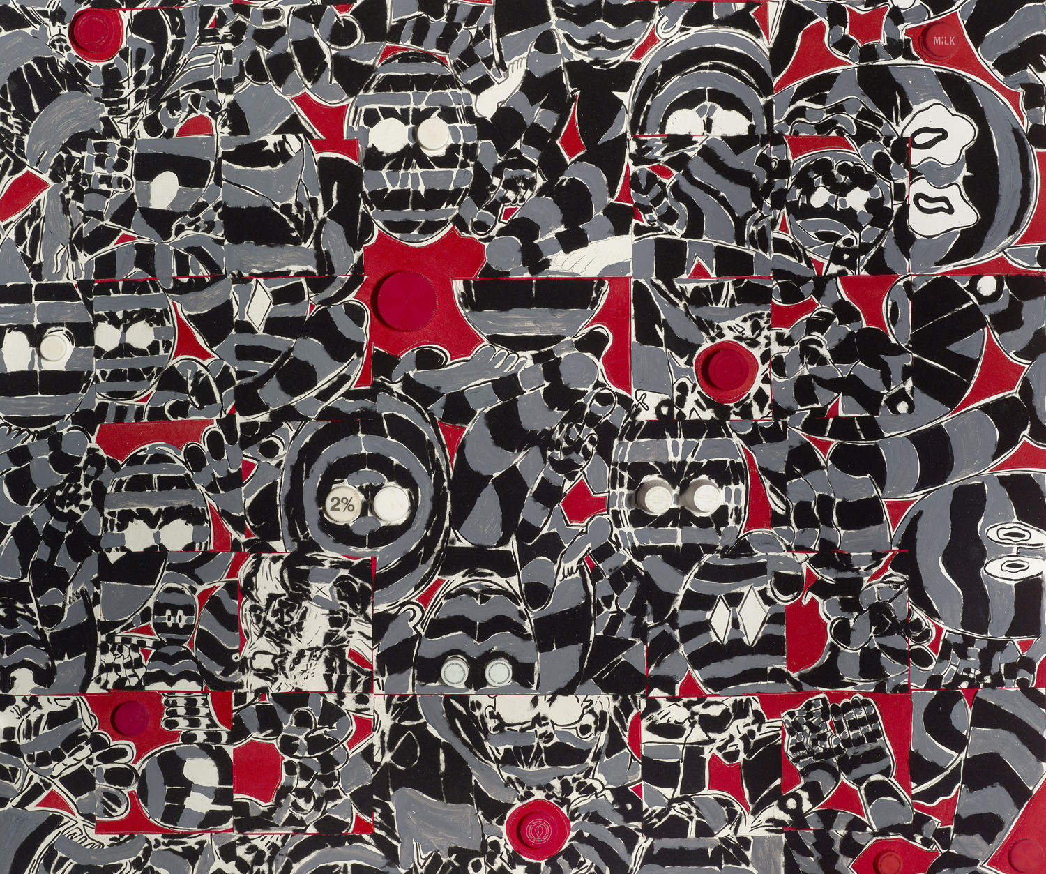 TRENTON DOYLE HANCOCK, Bringback Condiments: Ketchup, 2020