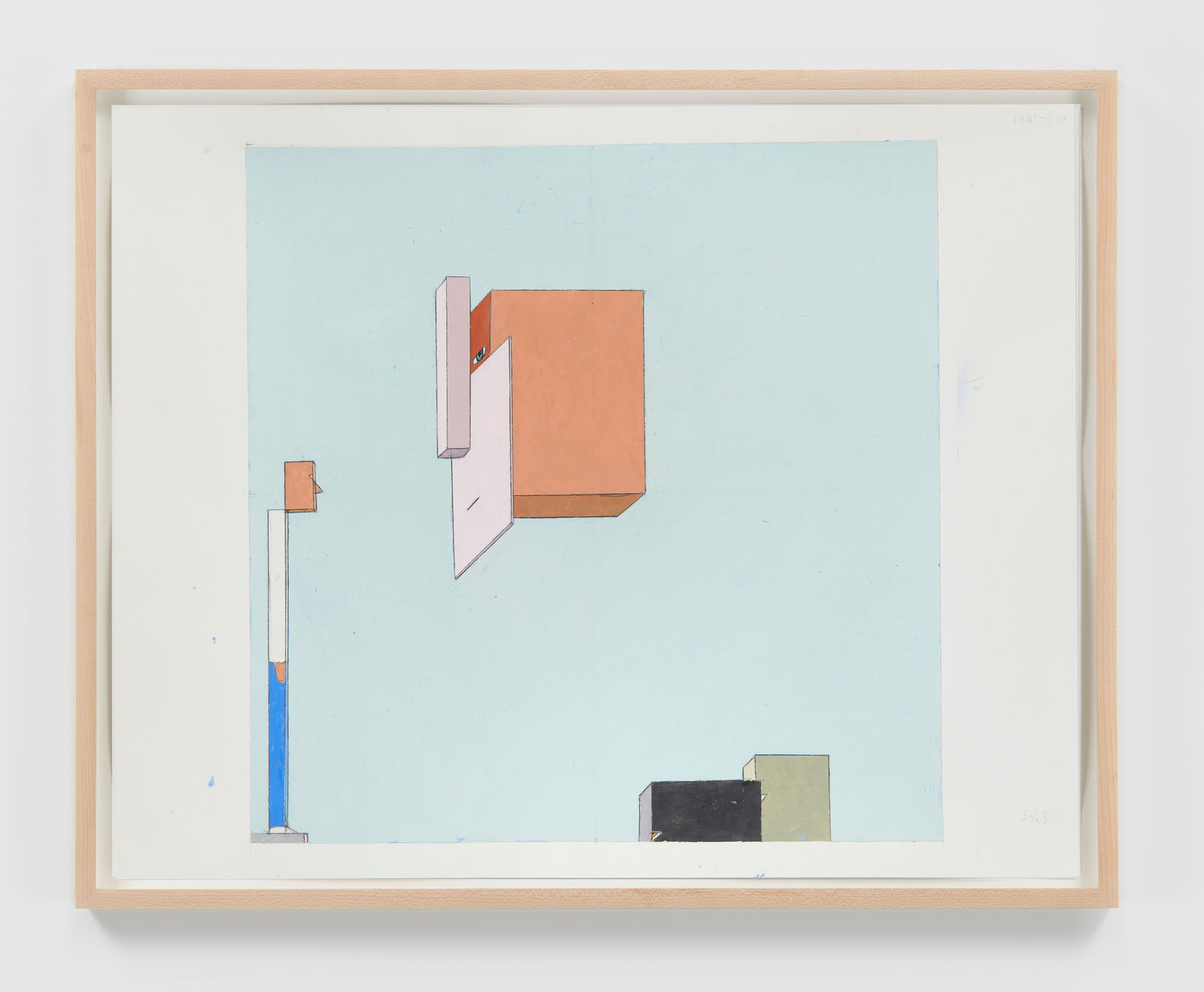 MERNET LARSEN, Study for "Spy" (after El Lissitzky), 2019