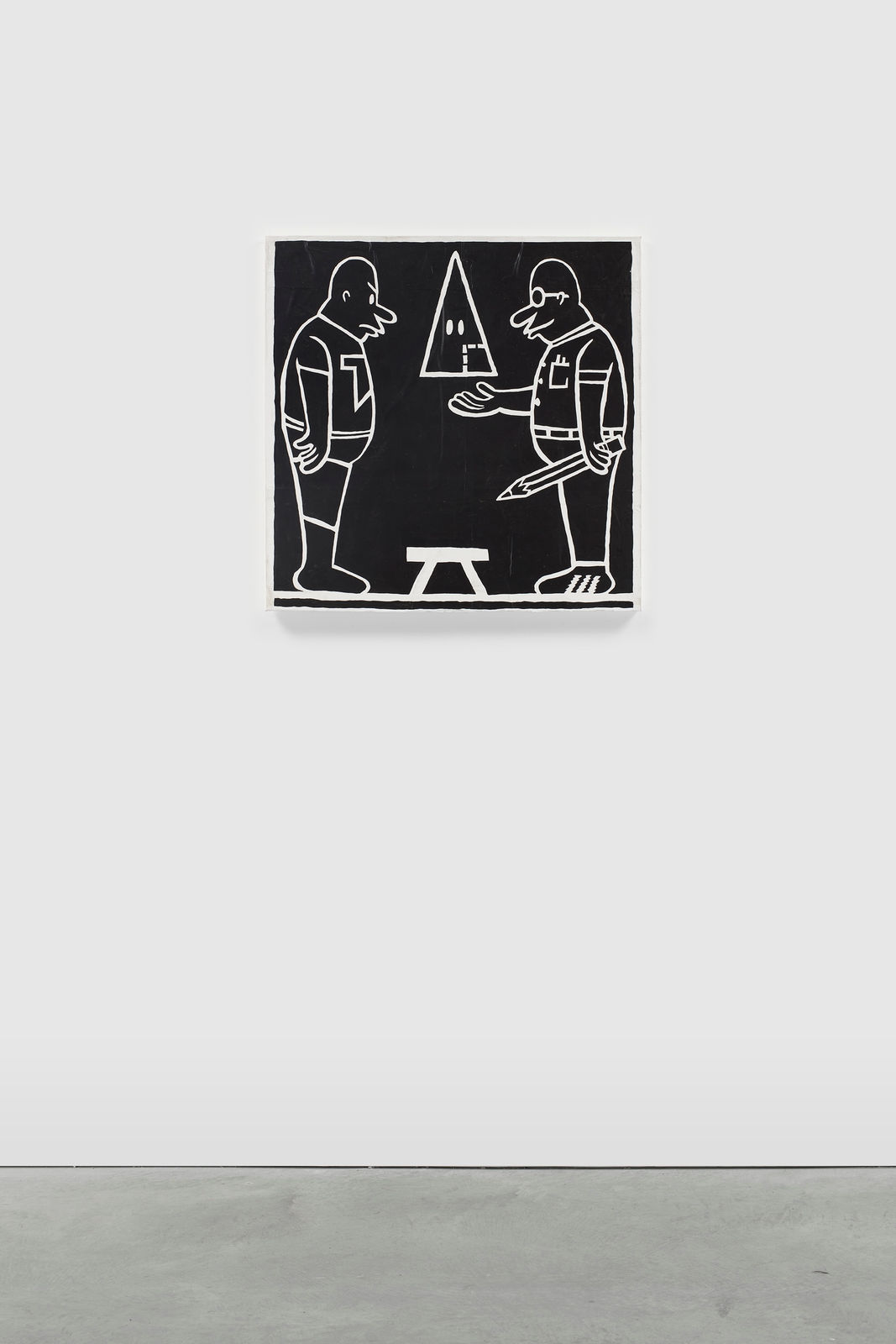 TRENTON DOYLE HANCOCK, Step and Screw: West End Scrap (Mentor), 2021