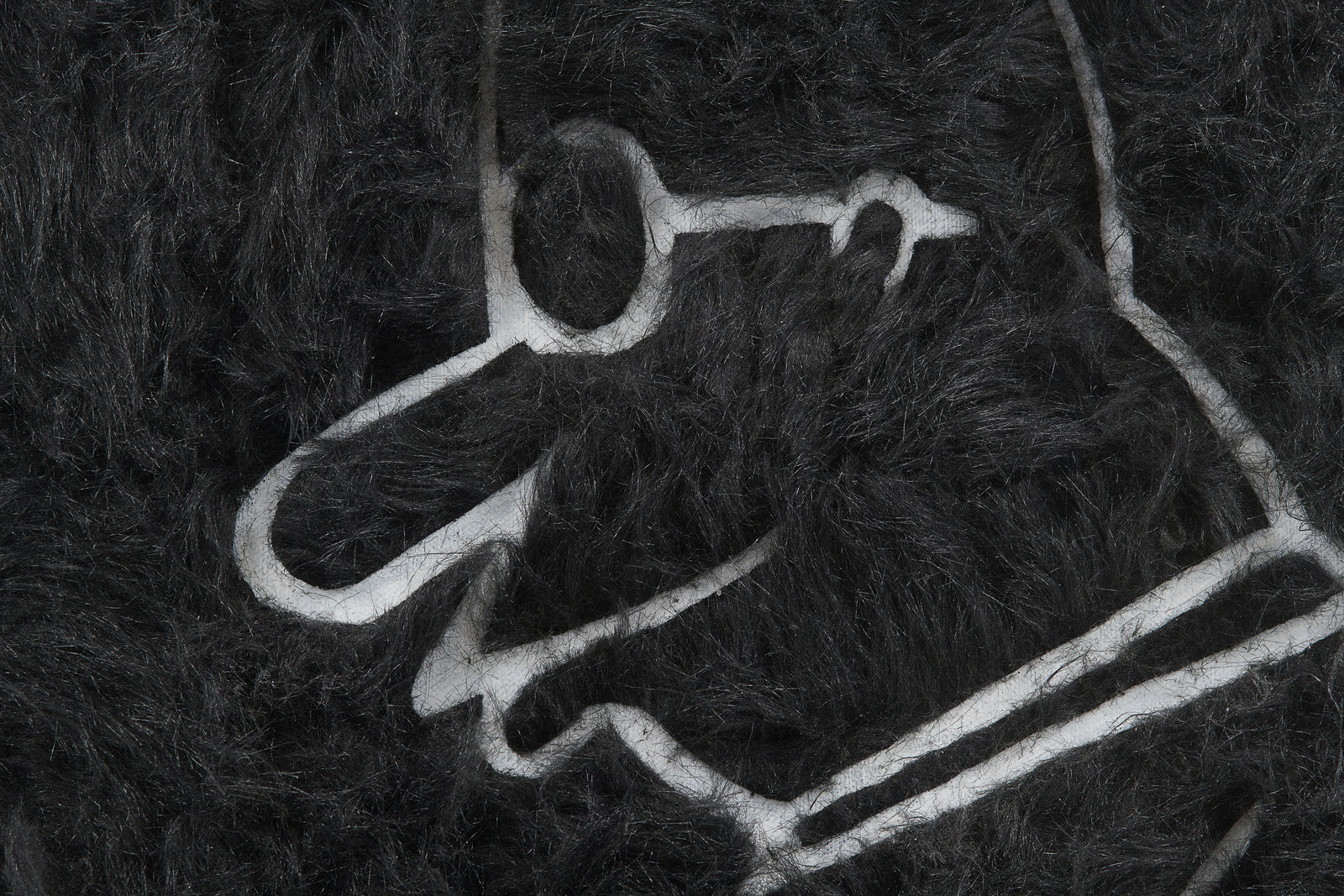 TRENTON DOYLE HANCOCK, Step and Screw: West End Scrap (Four Foot Furry Face Off), 2021