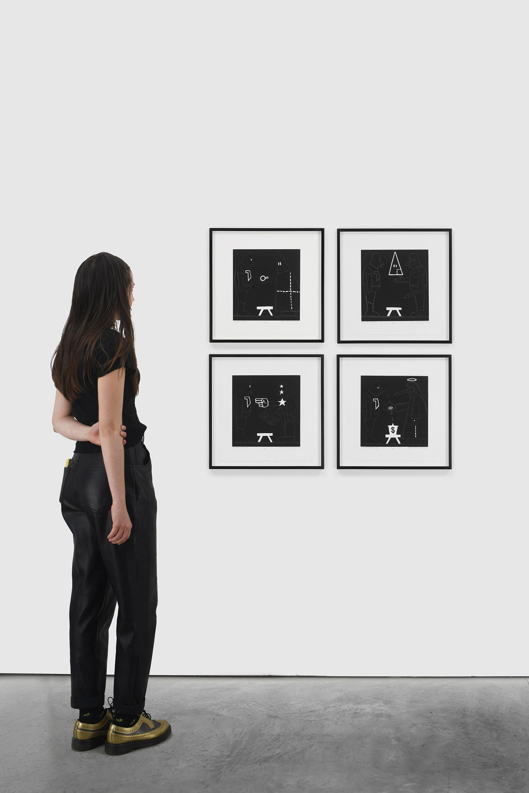 TRENTON DOYLE HANCOCK, Exchanging Variables, 2021