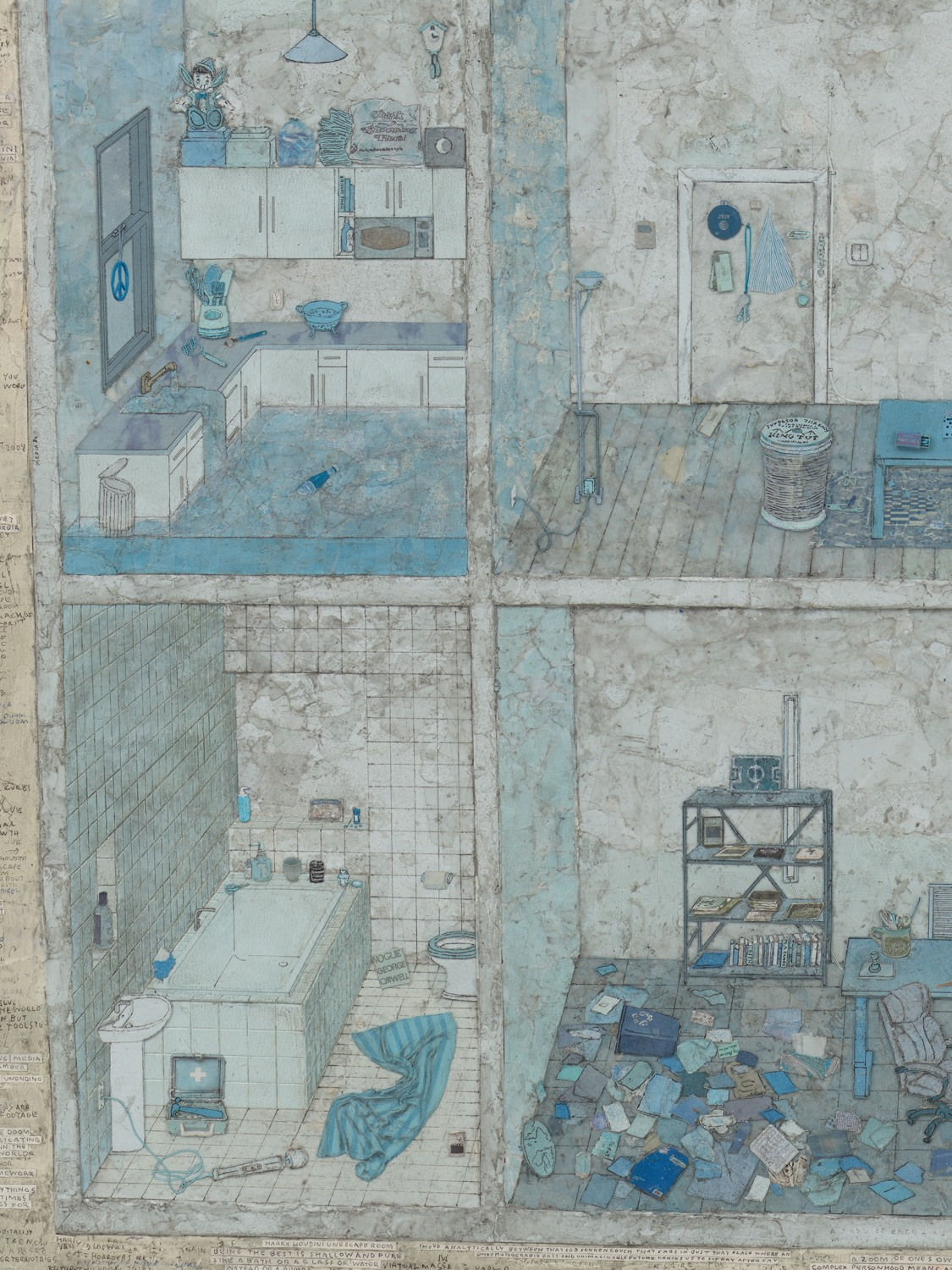 SIMON EVANS AND SARAH LANNAN, This American Dollhouse is Haunted, 2022