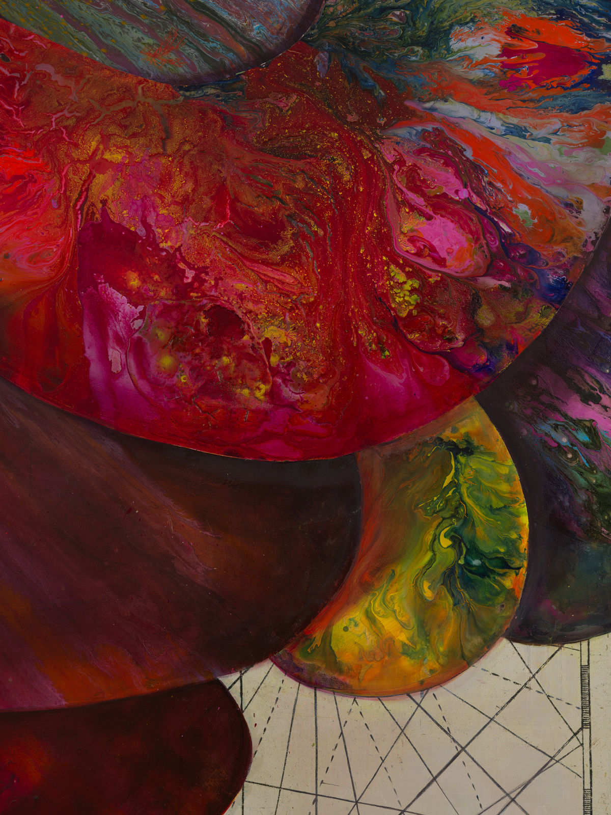 FIRELEI BÁEZ, Untitled (A Correct Chart of Hispaniola with the Windward Passage), 2020