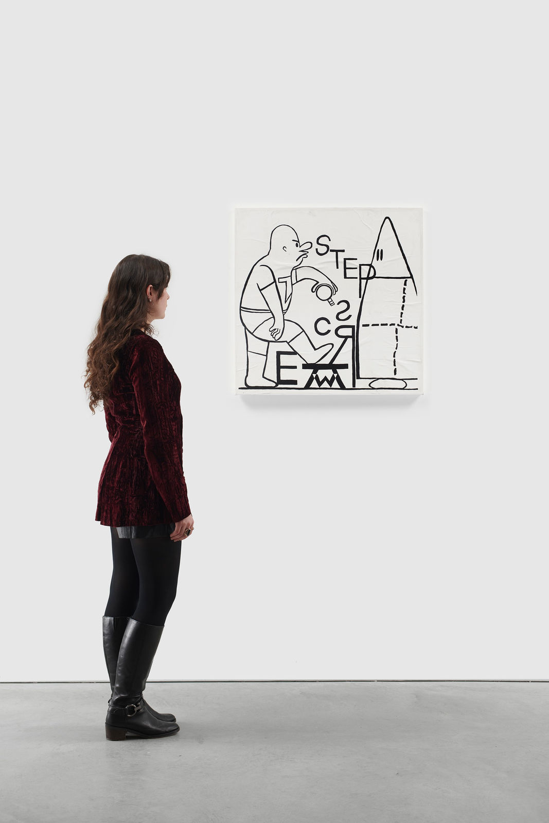 TRENTON DOYLE HANCOCK, Step and Screw: West End Scrap #4, 2020