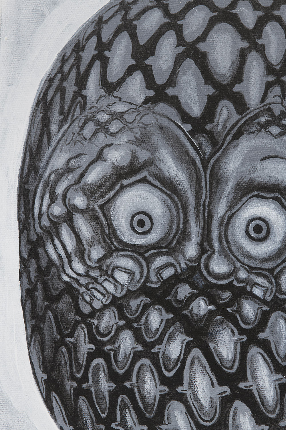 TRENTON DOYLE HANCOCK, The Owl, 2020