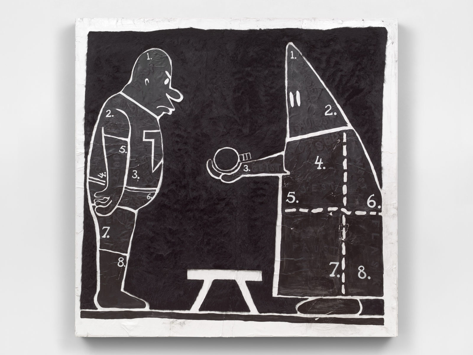 TRENTON DOYLE HANCOCK, Step and Screw: First Cursed Ghost Guest, 2022