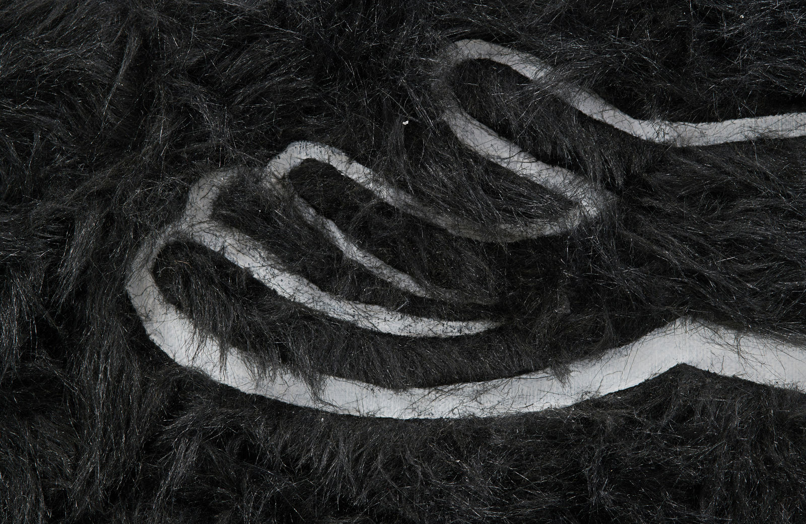 TRENTON DOYLE HANCOCK, Step and Screw: West End Scrap (Four Foot Furry Face Off), 2021