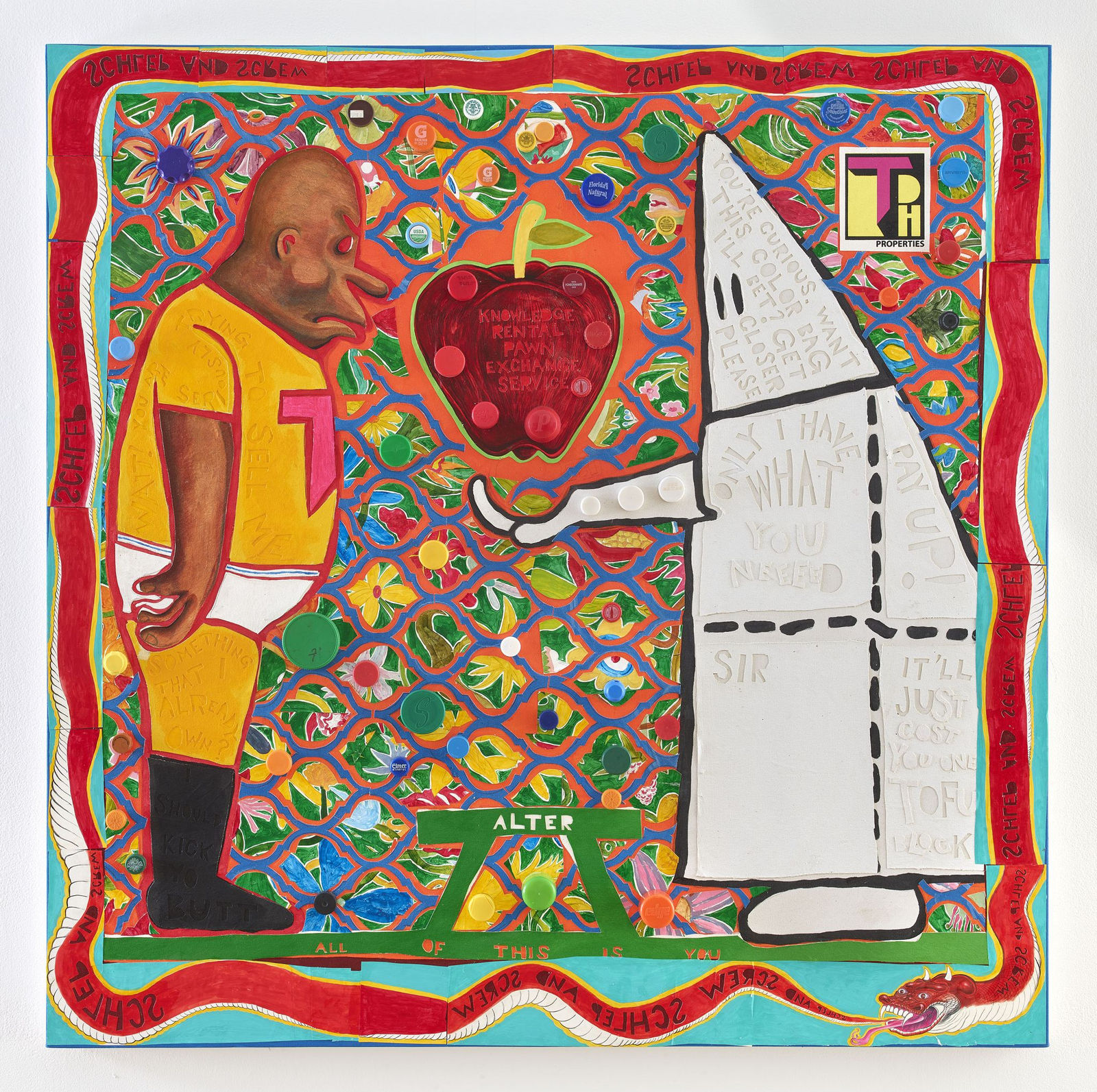 TRENTON DOYLE HANCOCK, Schlep and Screw, Knowledge Rental Pawn Exchange Service, 2017