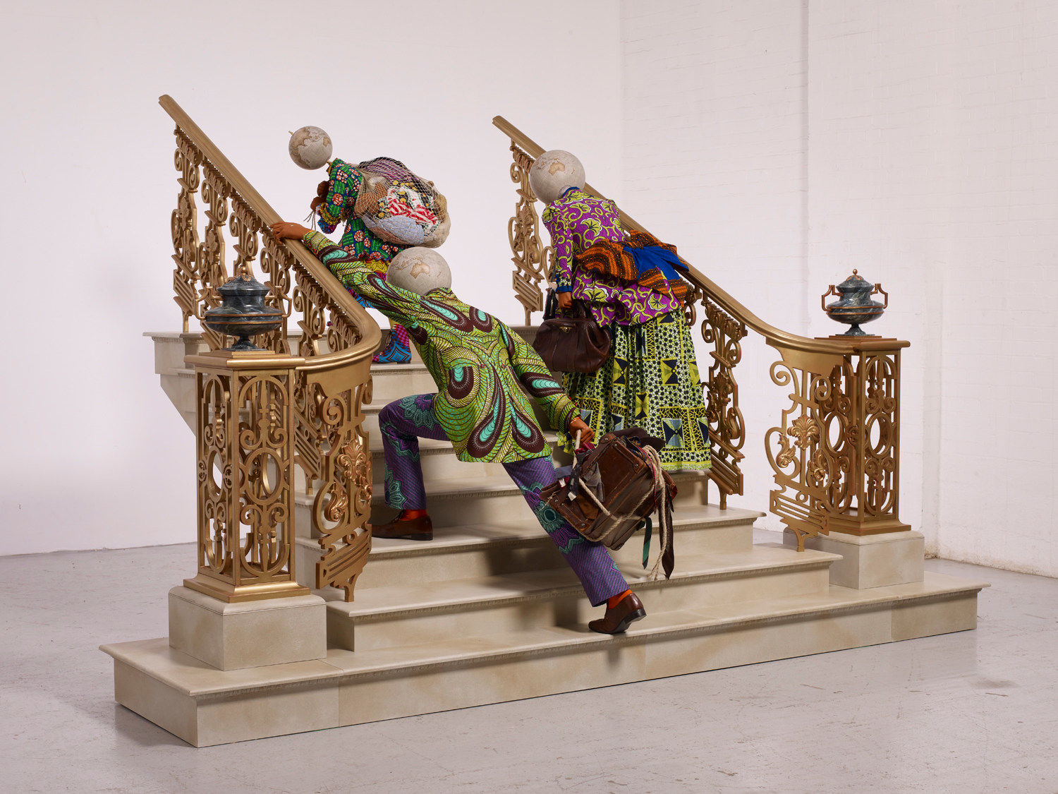 YINKA SHONIBARE, Moving Up, 2021