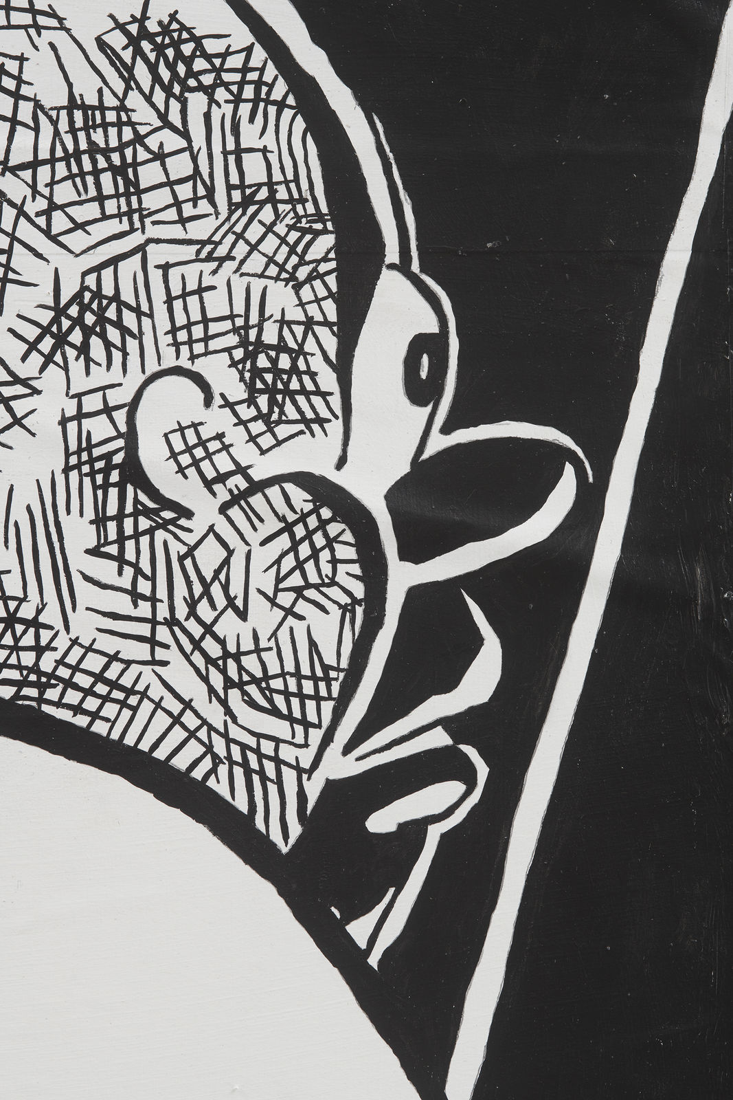 TRENTON DOYLE HANCOCK, Step and Screw: West End Scrap #3, 2021