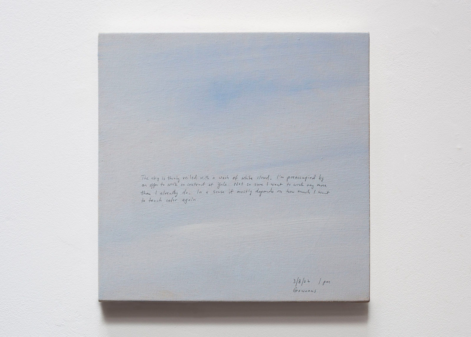 BYRON KIM, Sunday Painting (3/08/2022), 2022