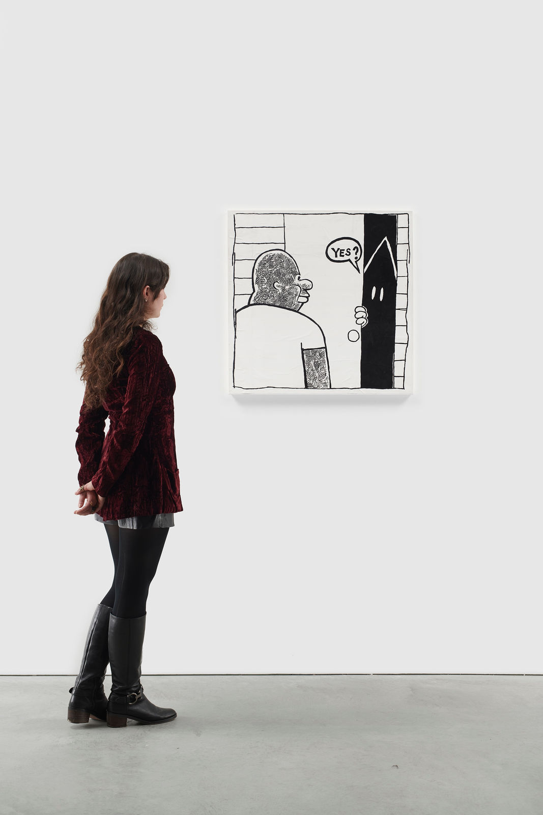 TRENTON DOYLE HANCOCK, Step and Screw: West End Scrap #11, 2021