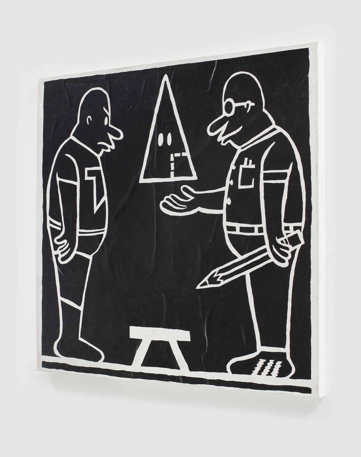 TRENTON DOYLE HANCOCK, Step and Screw: West End Scrap (Mentor), 2021