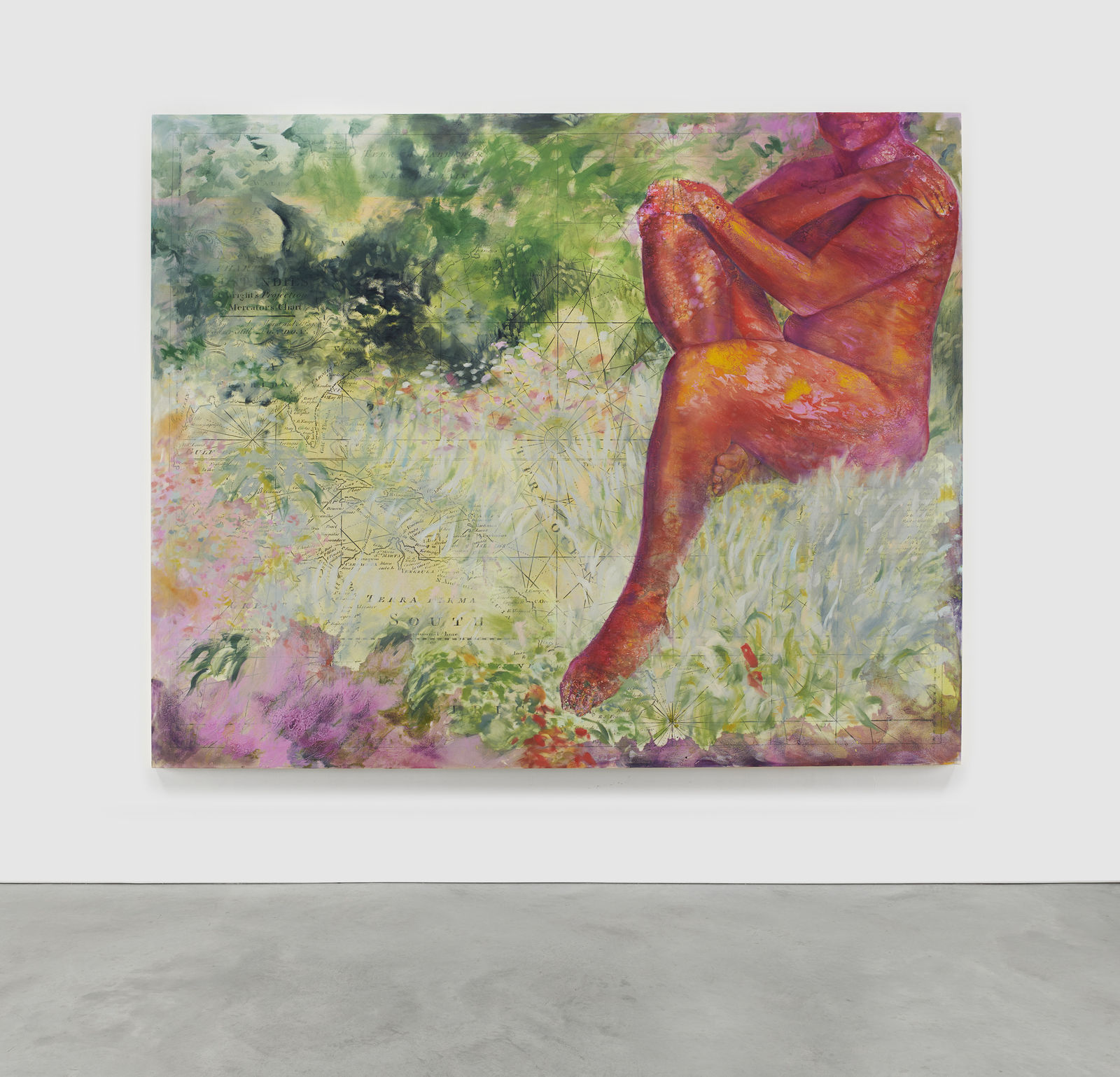 FIRELEI BÁEZ, Laure (New Generall Chart for the West Indies of E. Wright's Projection), 2021