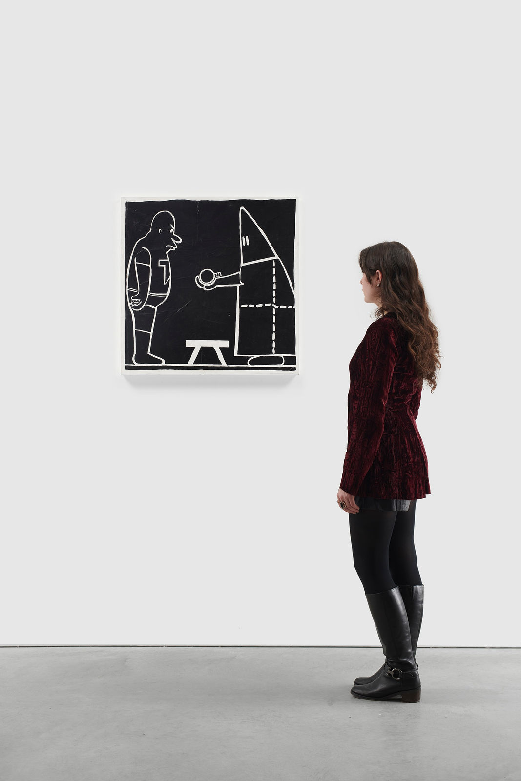 TRENTON DOYLE HANCOCK, Step and Screw: West End Scrap #1, 2020