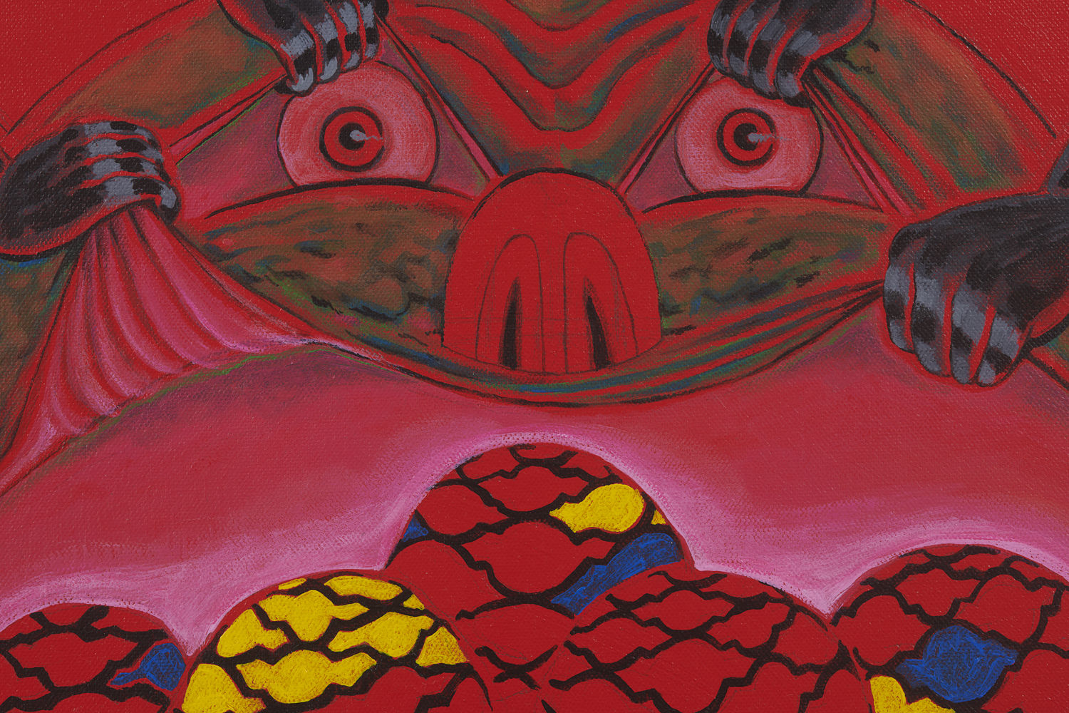 TRENTON DOYLE HANCOCK, Becoming the Toymaker, Phase 11 of 41: Attack Me With Her Lovely Strange Candy, 2020