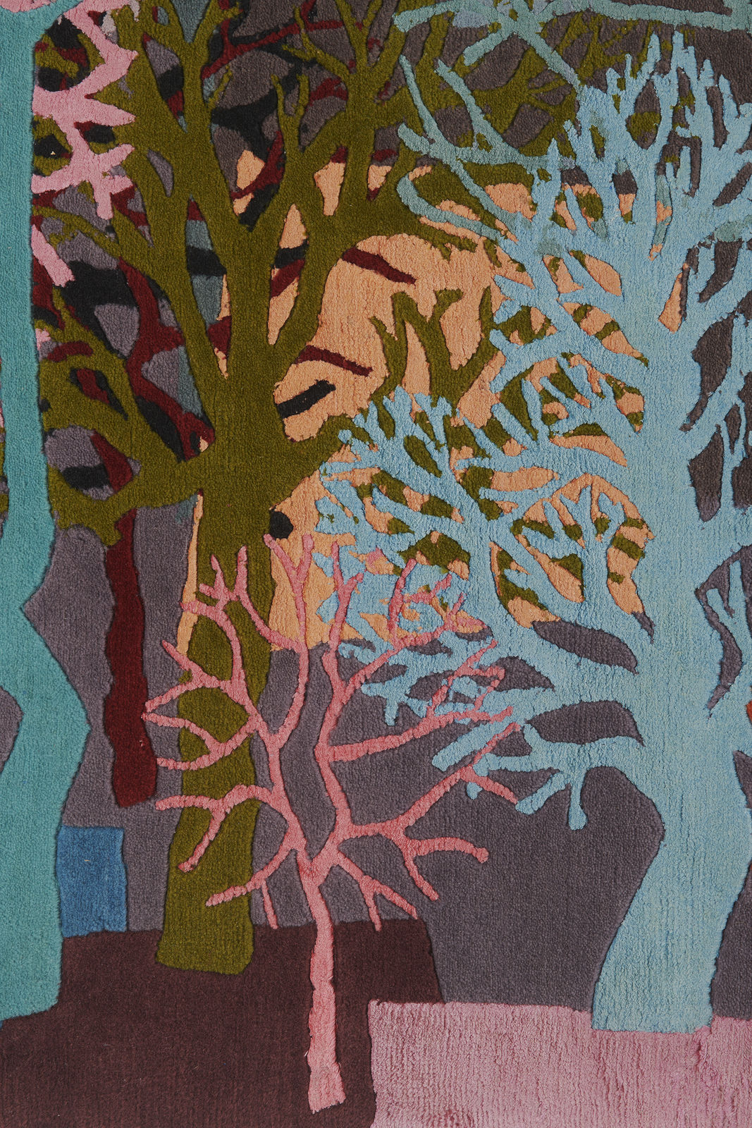 TRENTON DOYLE HANCOCK, Color Flash for Chat and Chew, Paris Texas in Seventy-Two, (Winter), 2020