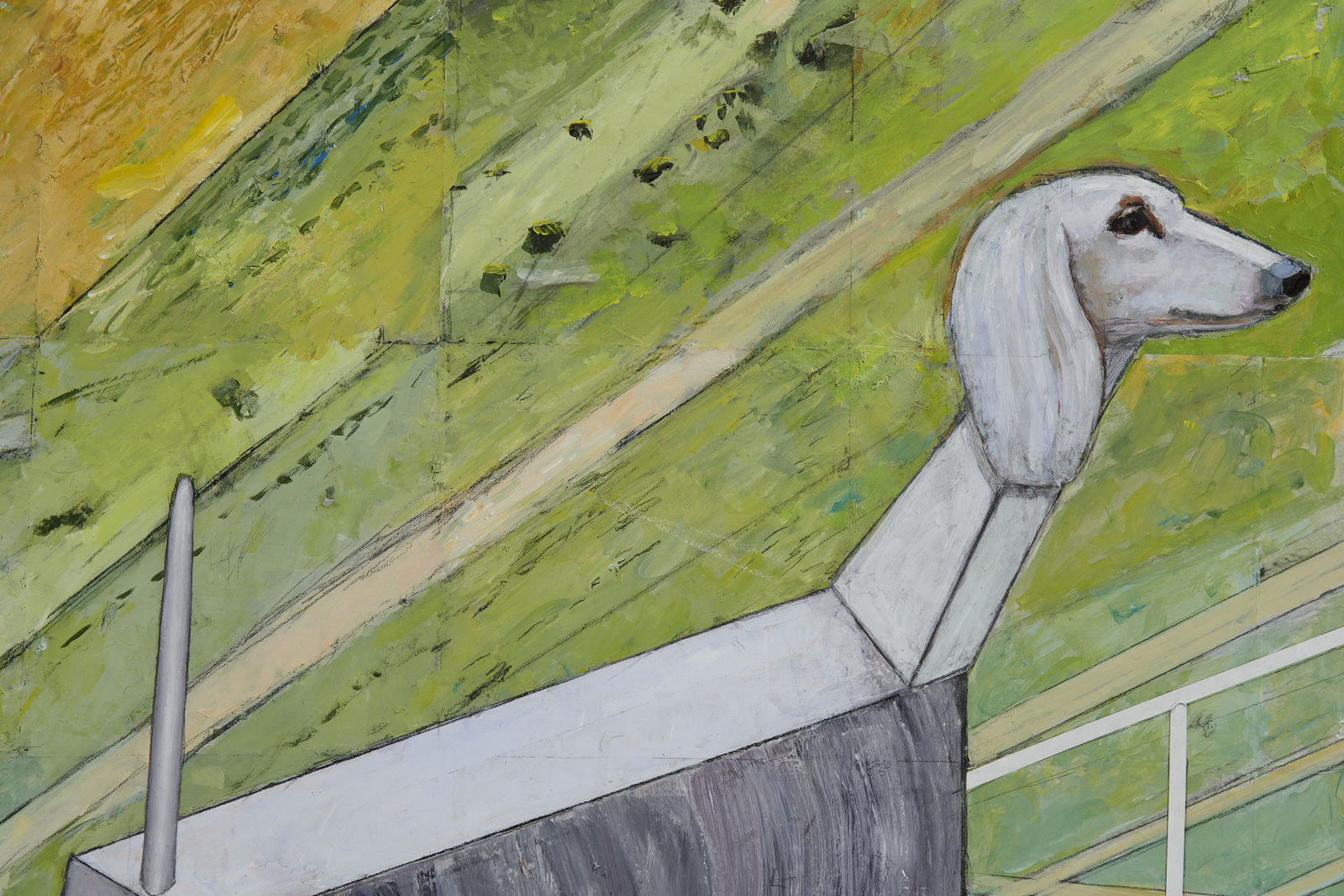 MERNET LARSEN, Intersection (after El Lissitzky), 2020