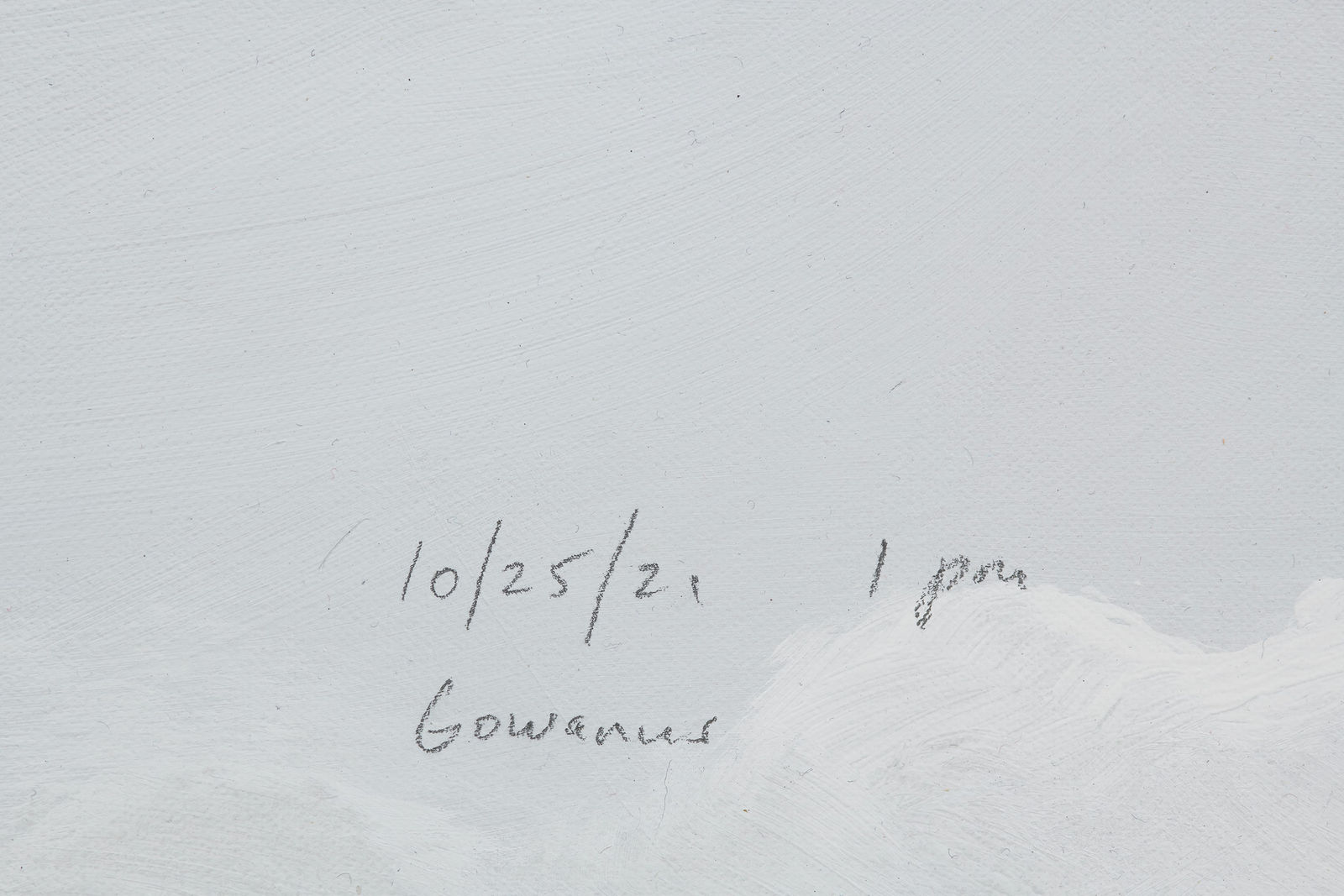 BYRON KIM, Sunday Painting (10/25/21), 2021