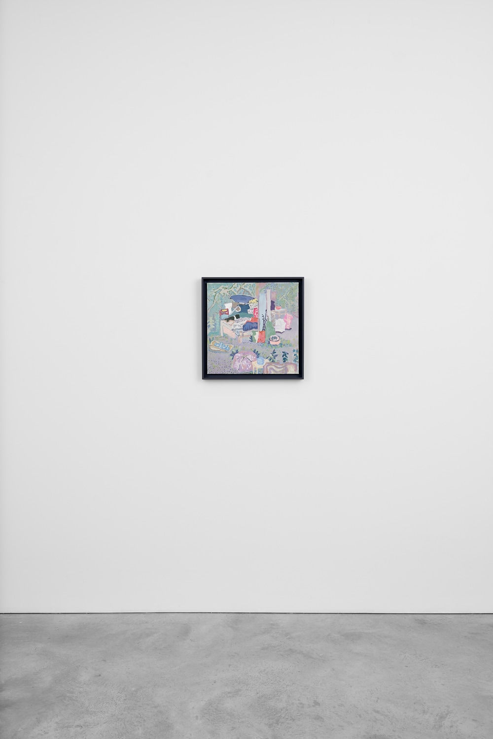 YUN-FEI JI, Satellite Dish on a Bed, 2022