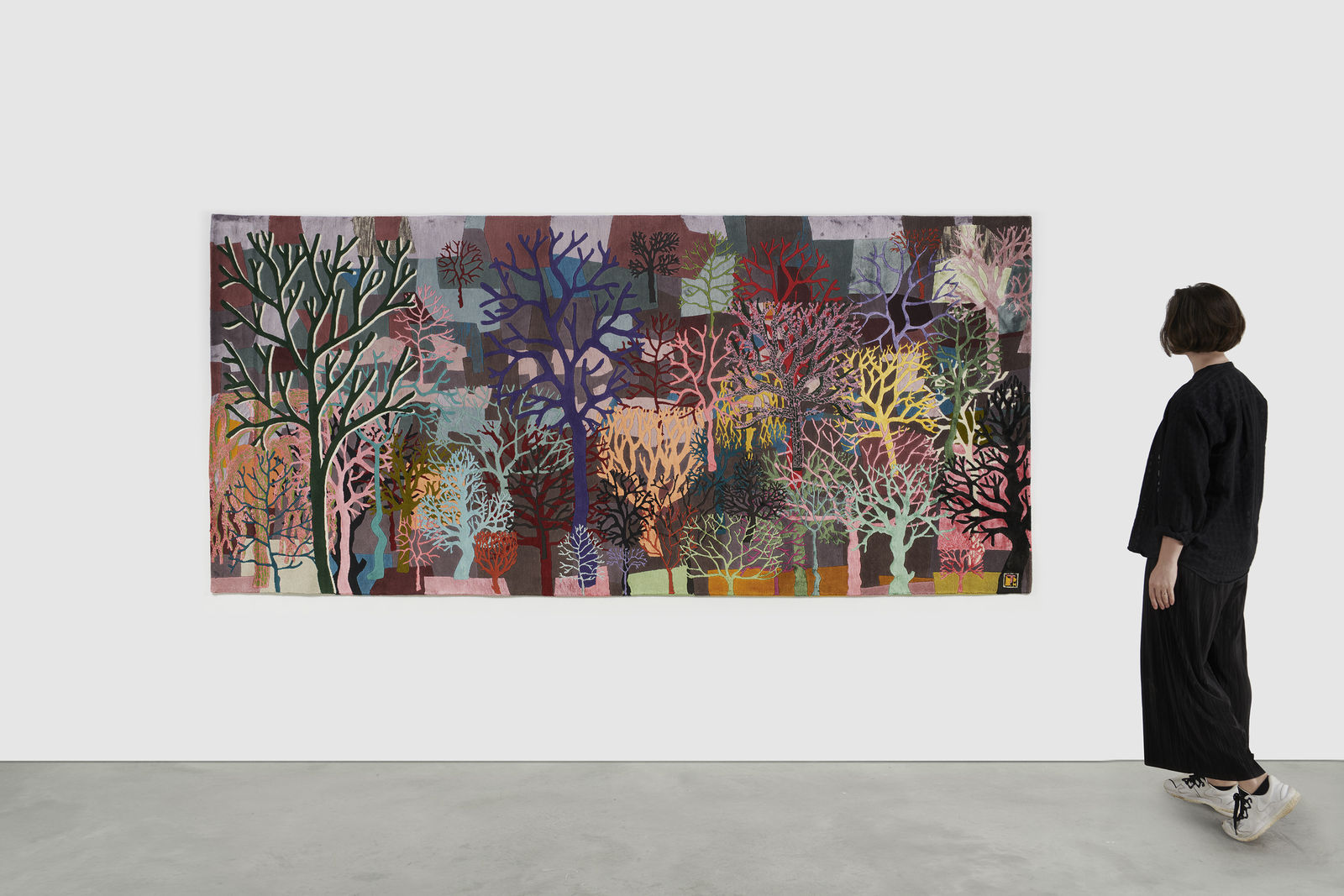 TRENTON DOYLE HANCOCK, Color Flash for Chat and Chew, Paris Texas in Seventy-Two, (Winter), 2020