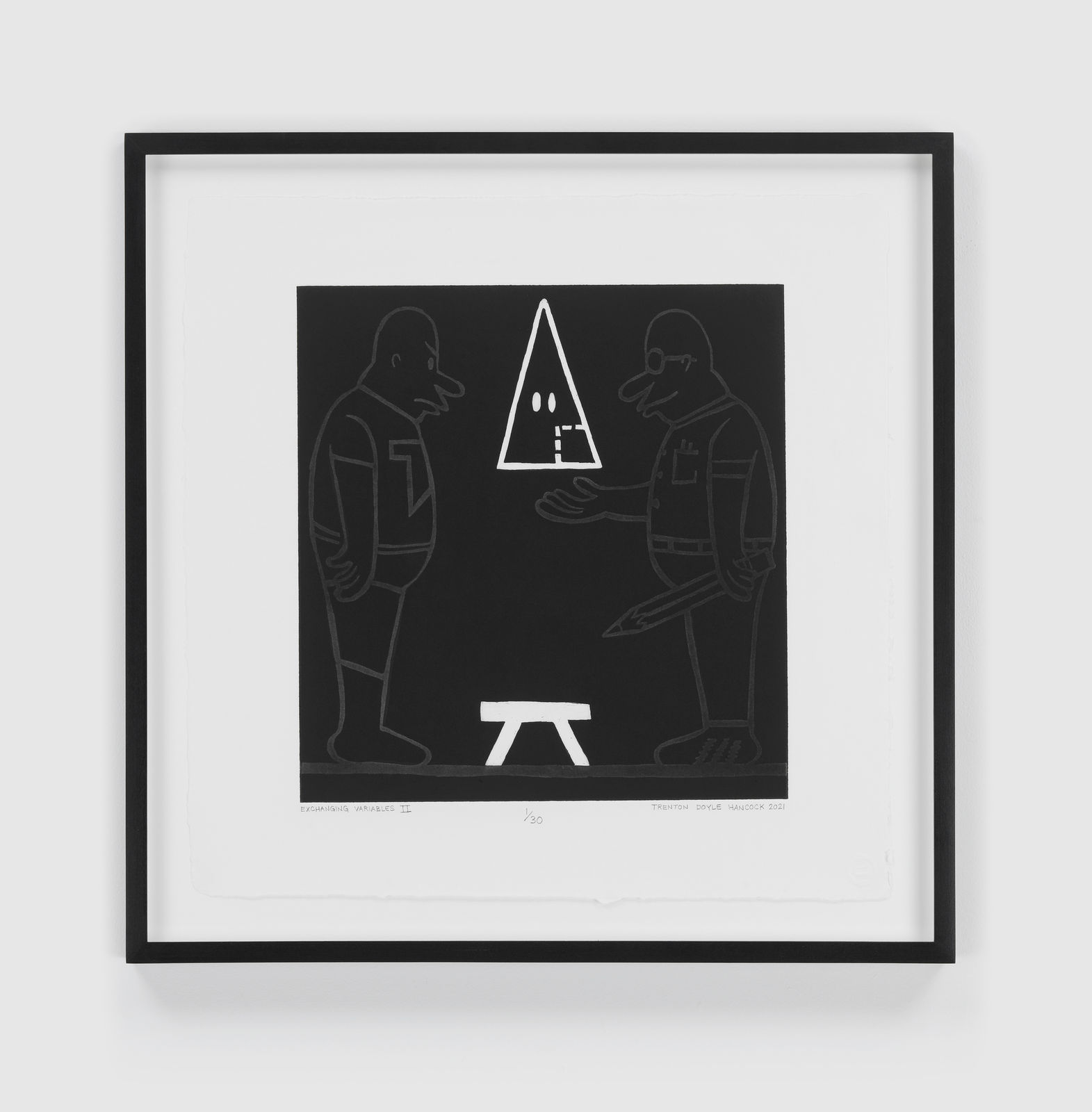 TRENTON DOYLE HANCOCK, Exchanging Variables, 2021