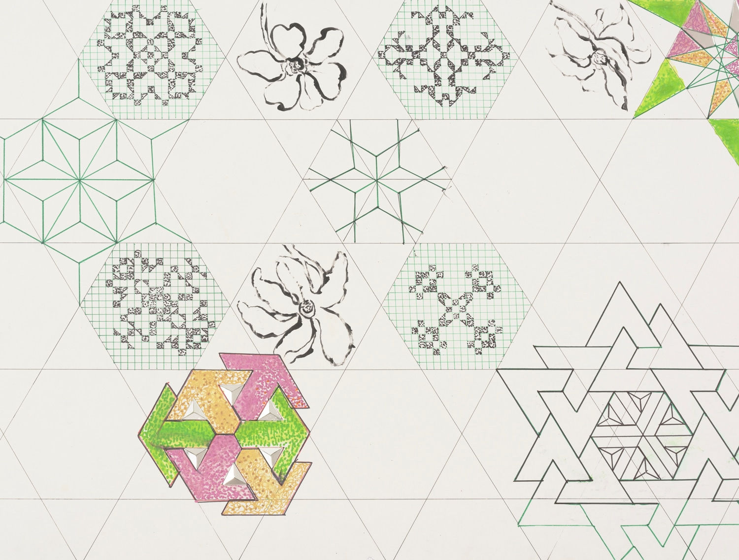 MONIR SHAHROUDY FARMANFARMAIAN, Geometric, 2014