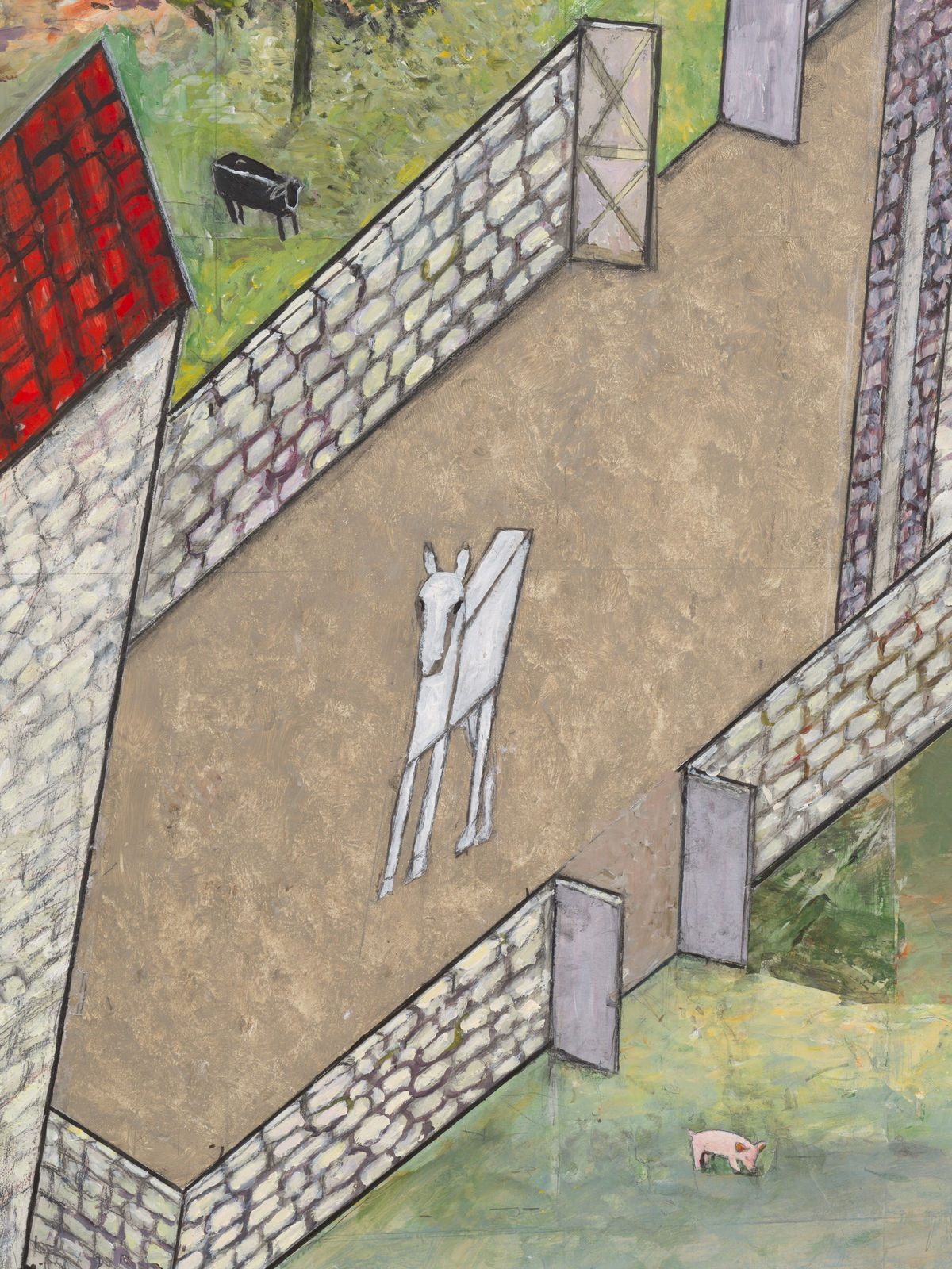 MERNET LARSEN, Cows Coming Home, 2024