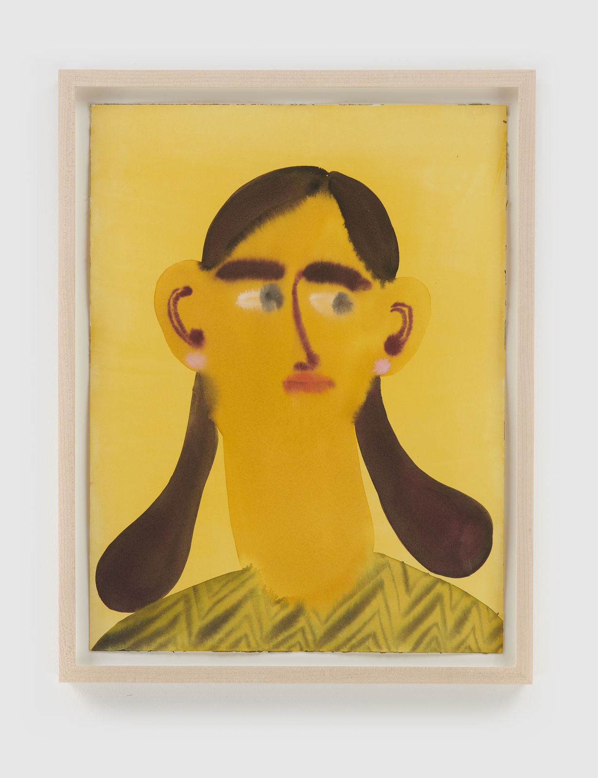 GRACE WEAVER, Untitled (Portrait of a Girl), 2021