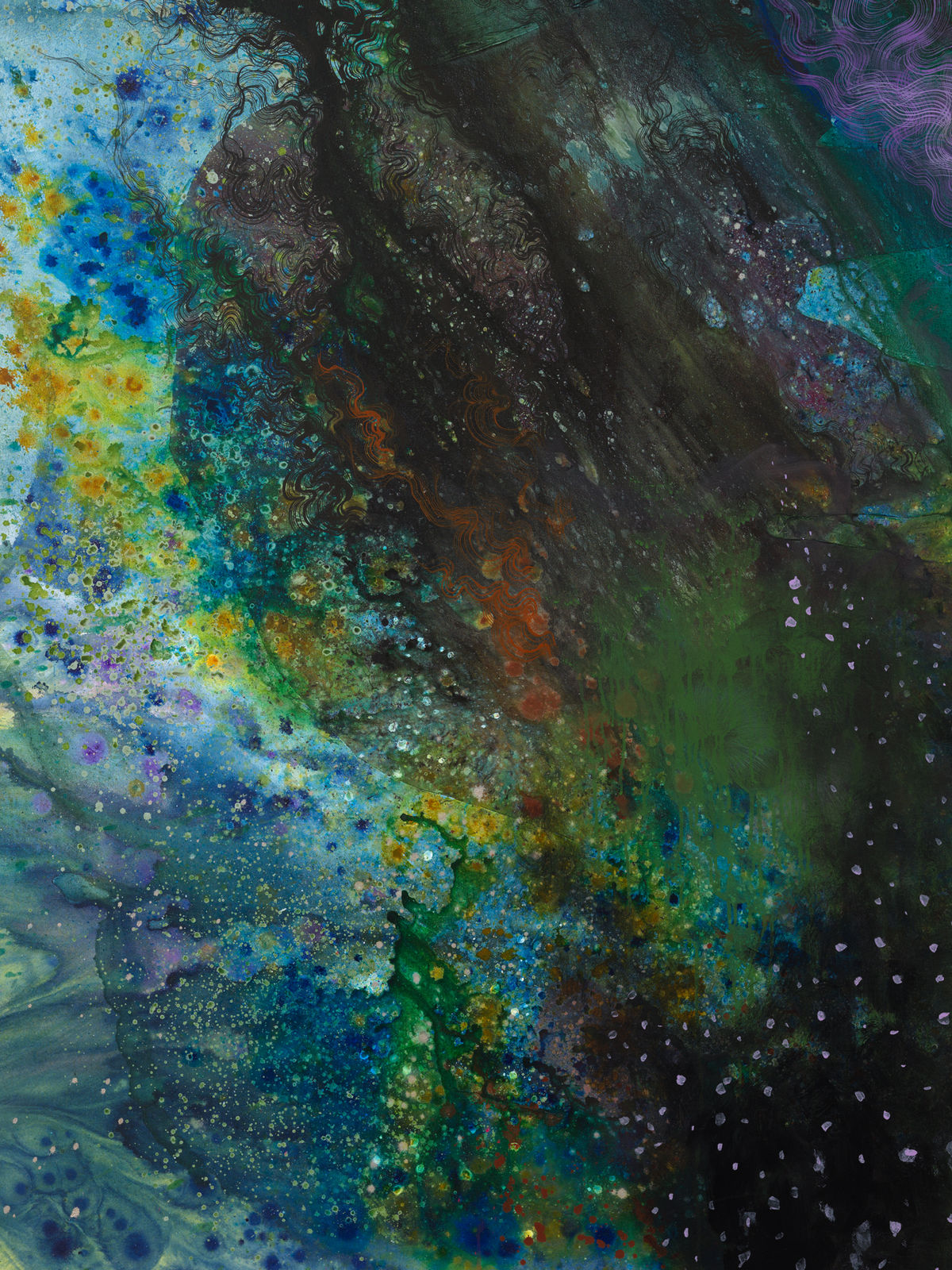 FIRELEI BÁEZ, Untitled (Drexciya), 2020