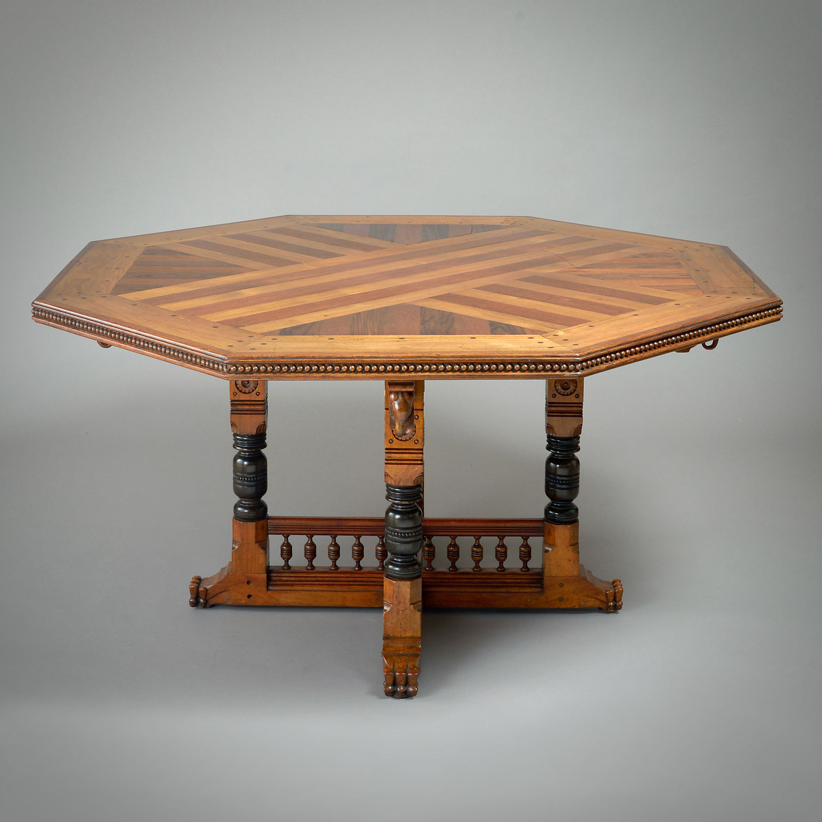 UNUSUAL ANGLO-INDIAN CENTRE TABLE