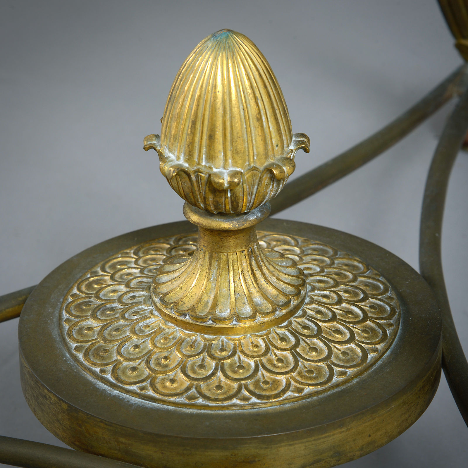 RESTAURATION ORMOLU AND BARDIGLIO MARBLE GUERIDON