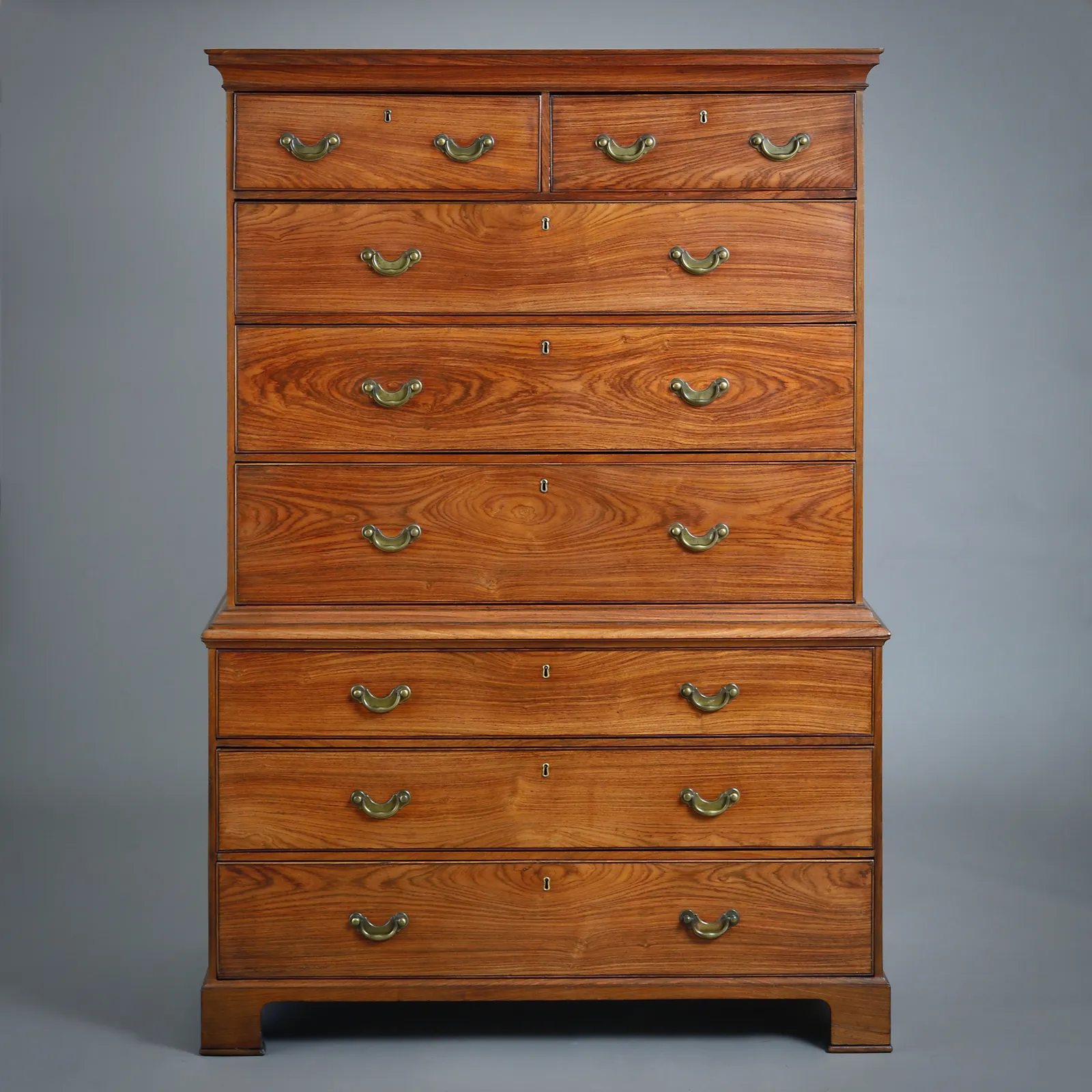 GEORGE II PADOUK CHEST-ON-CHEST
