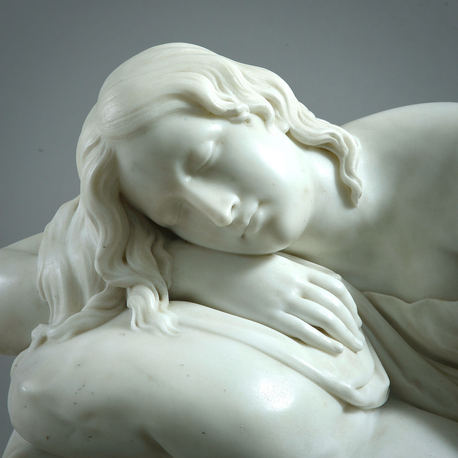 EDWARD HODGES BAILY (1788-1867) SLEEPING NYMPH
