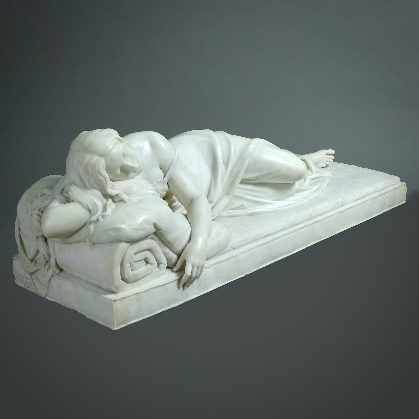 EDWARD HODGES BAILY (1788-1867) SLEEPING NYMPH