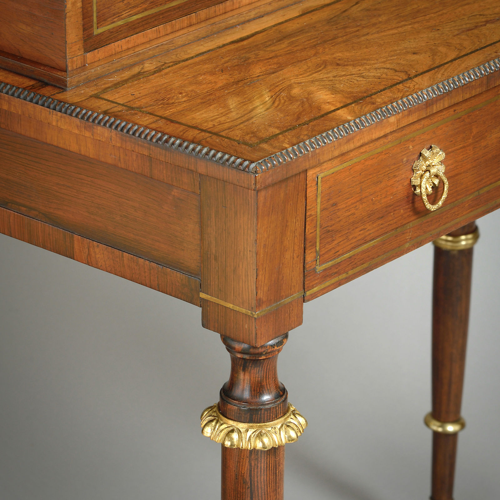 FINE PAIR OF REGENCY BONHEUR-DU-JOURS