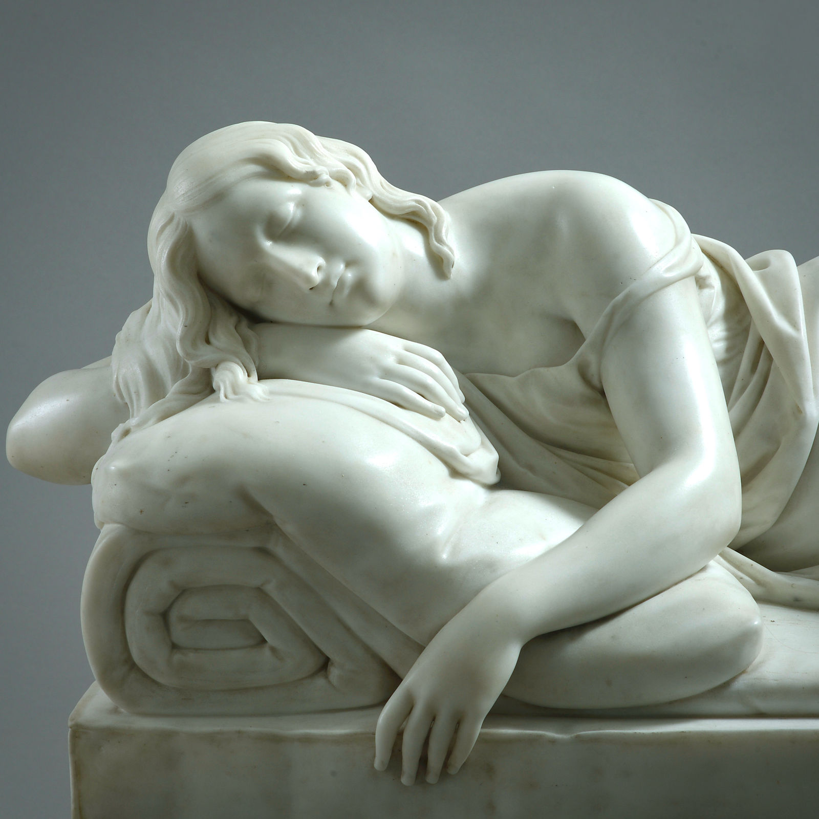 EDWARD HODGES BAILY (1788-1867) SLEEPING NYMPH
