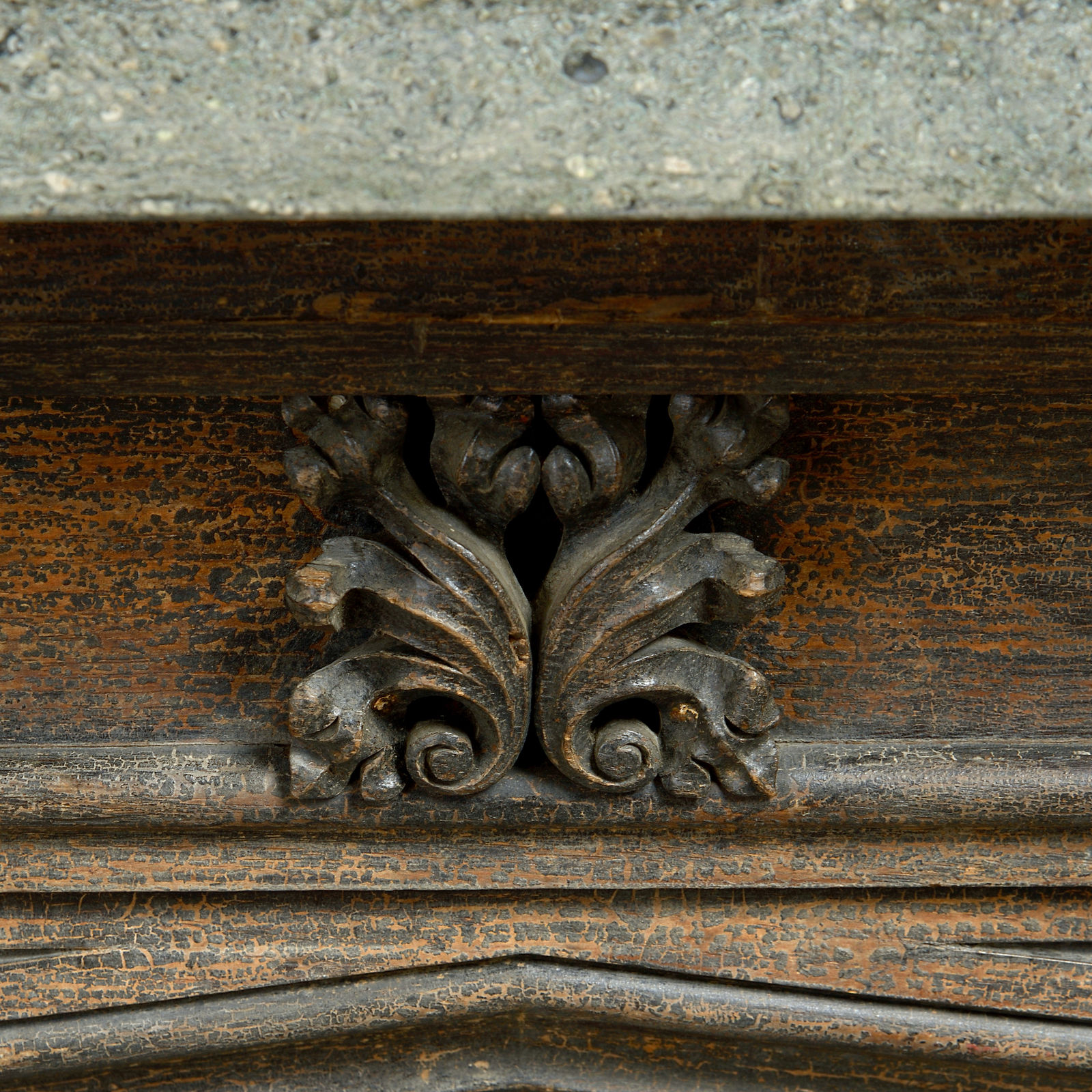 GOTHIC REVIVAL CARVED OAK SIDE TABLE POSSIBLY DESIGNED BY A.W.N. PUGIN