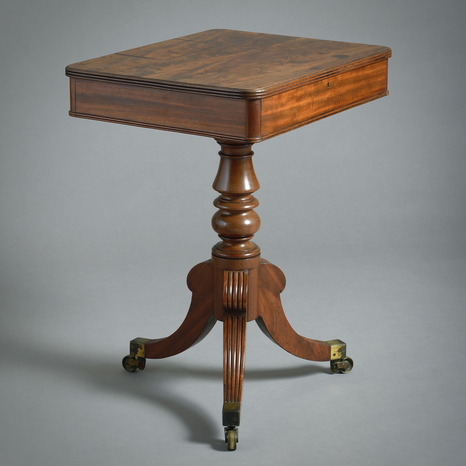 REGENCY MAHOGANY TRIPOD ‘CHAMBER’ TABLE ATTRIBUTED TO GILLOW'S