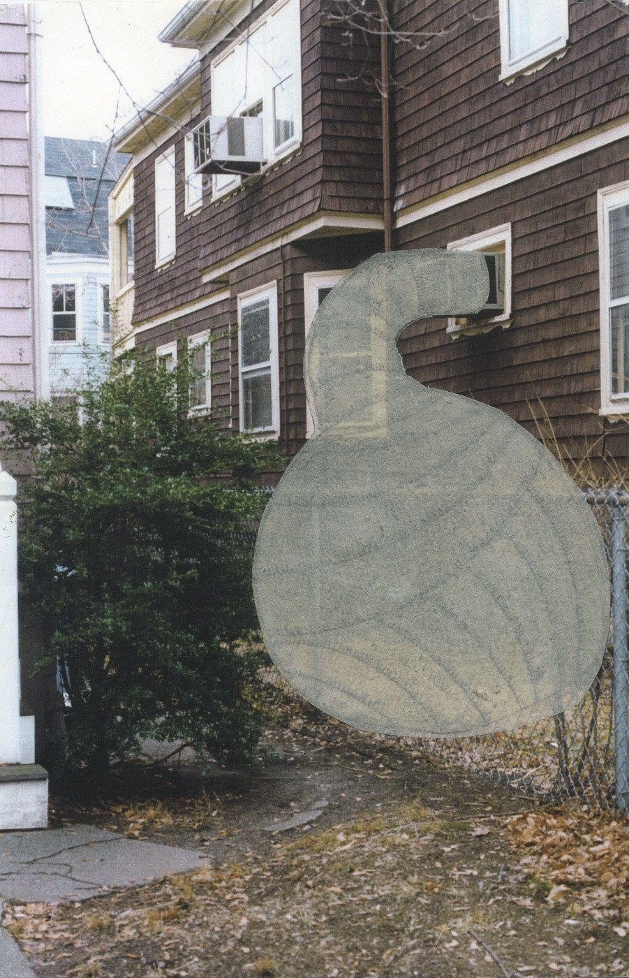 Michael Rakowitz, Concept sketch for paraSITE 7, 1997