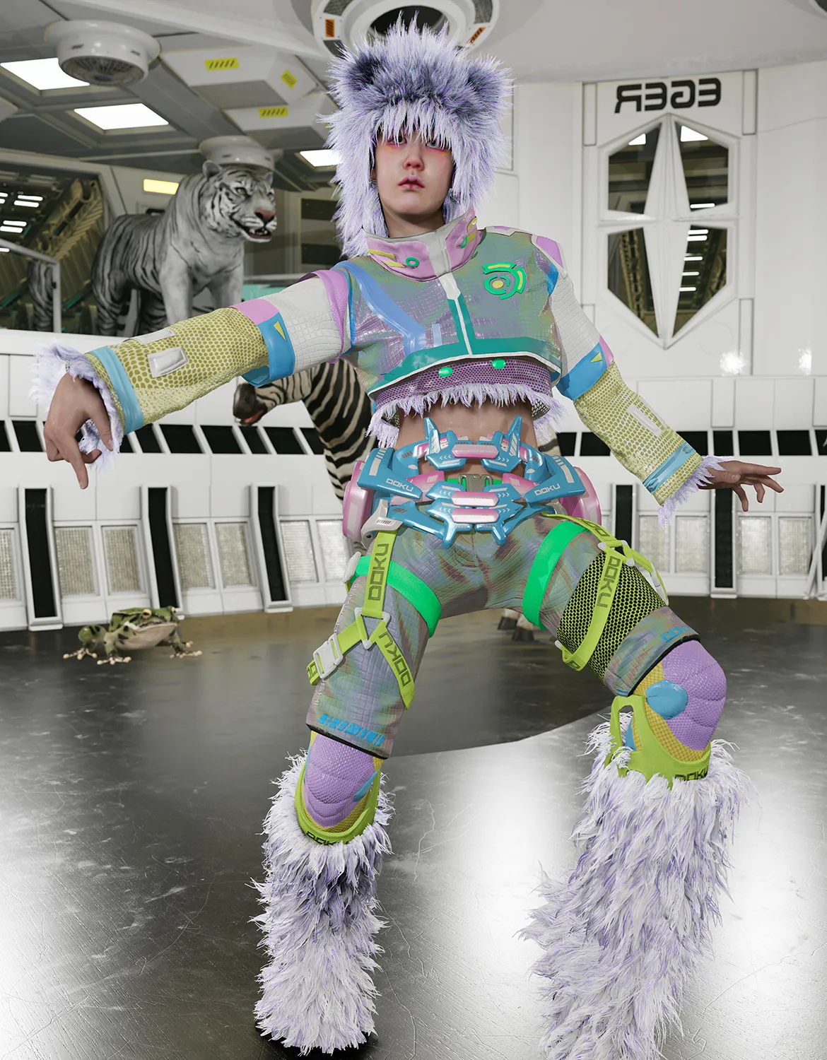 Lu Yang, DOKU - Animal #3, 2022