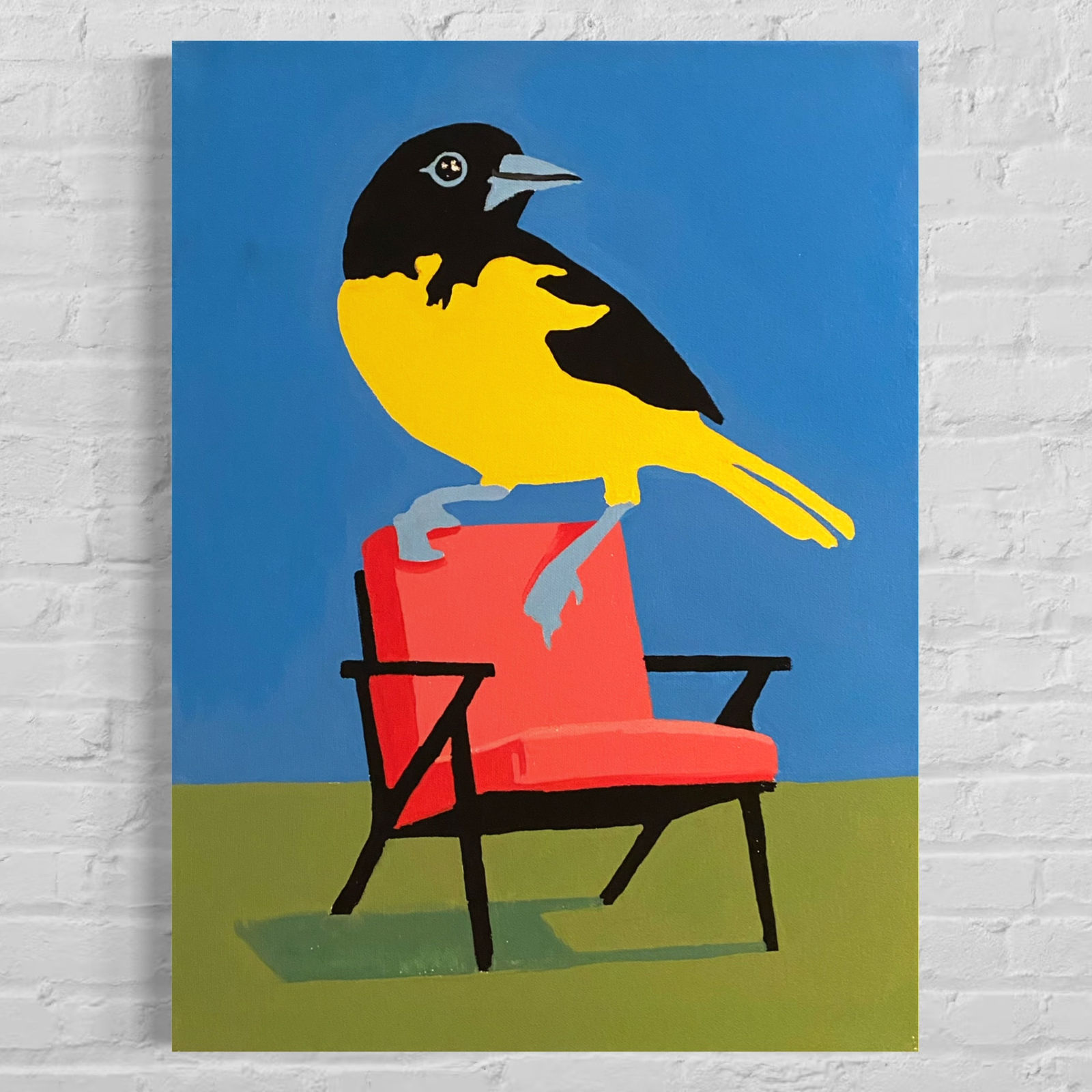 Emmet Duggan, Oriole Lounge (Blue), 2025