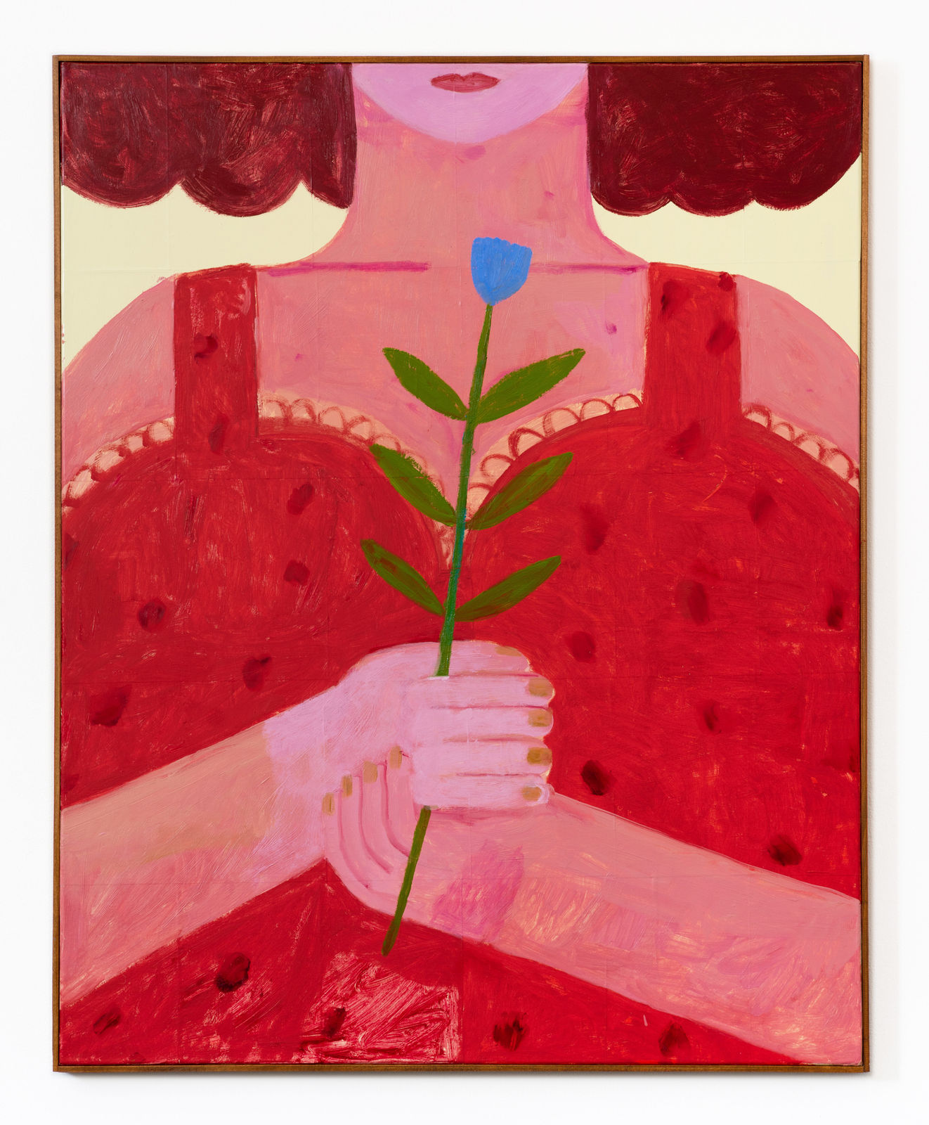 Galina Munroe, Therapist with flower, 2023