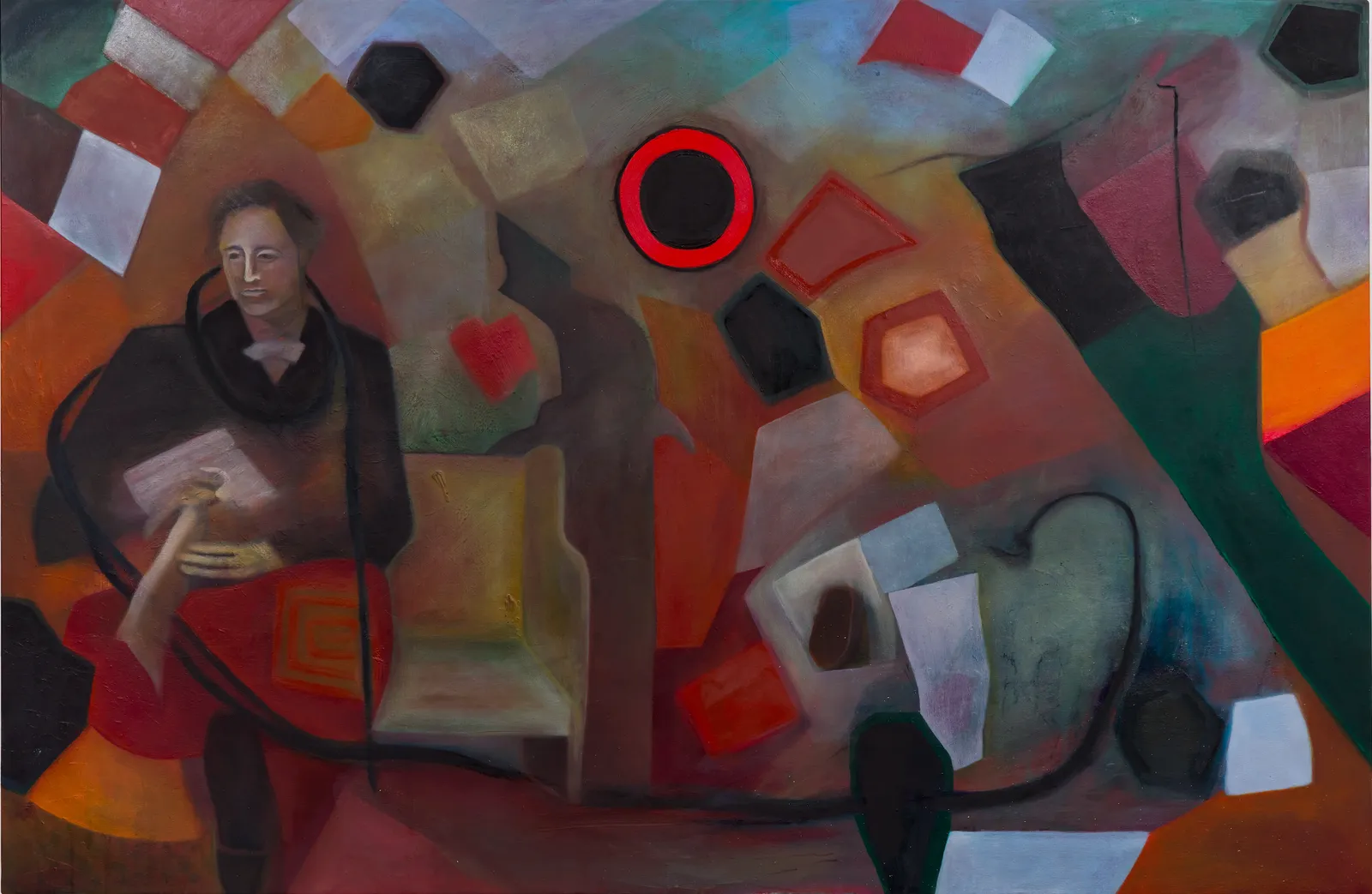 Evangeline Turner, Horseshoe Crucifix, 2024